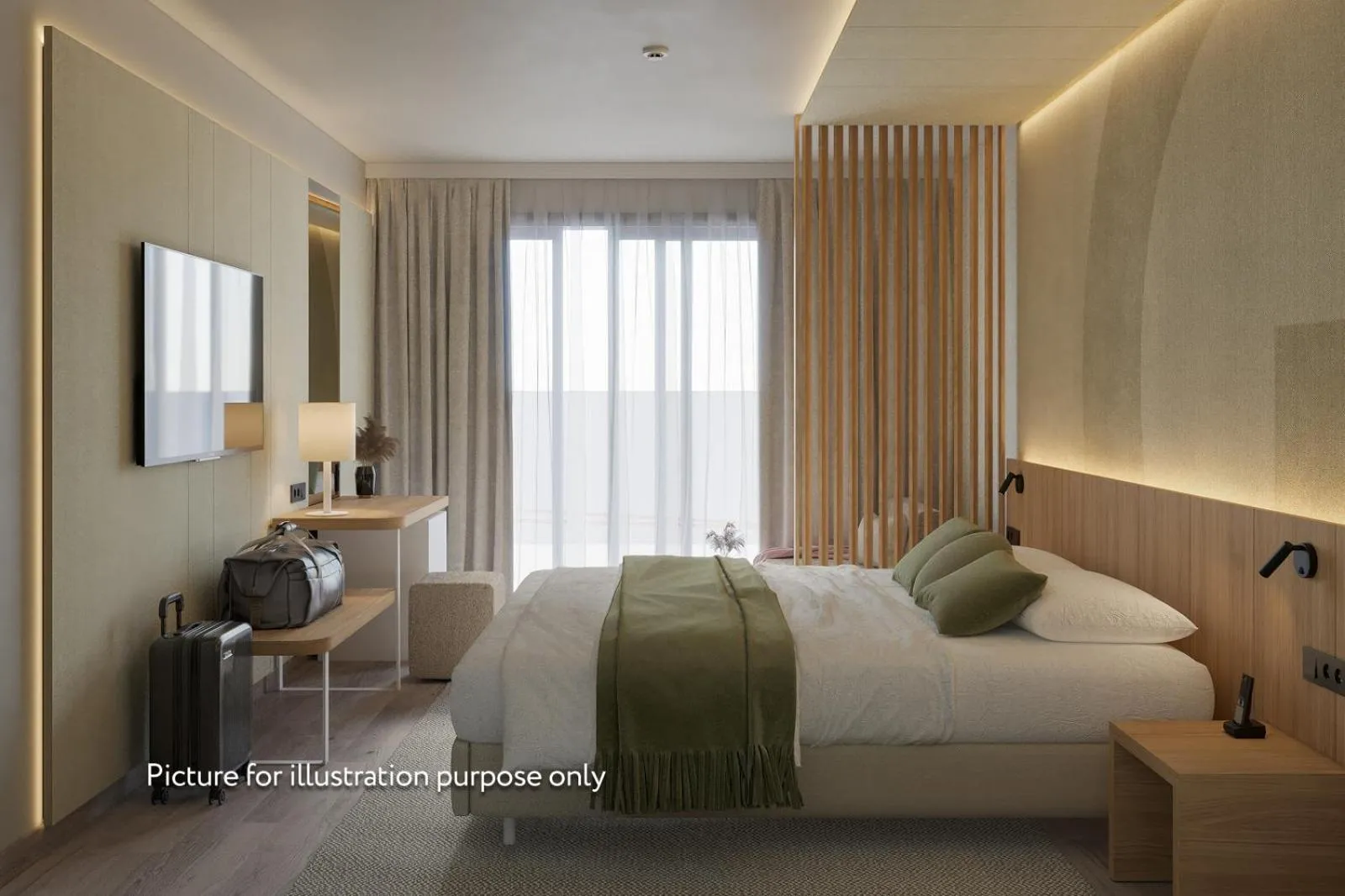 Bedroom, Bed in Hotel Garden Istra Plava Laguna