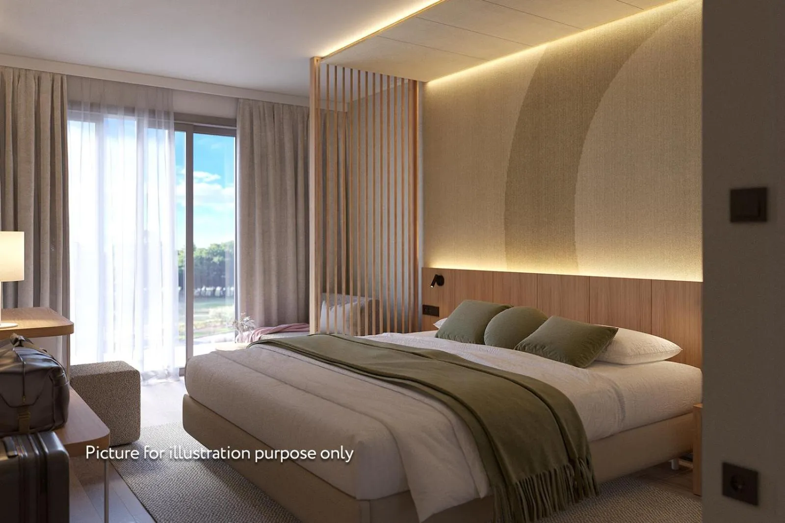 Bedroom, Bed in Hotel Garden Istra Plava Laguna