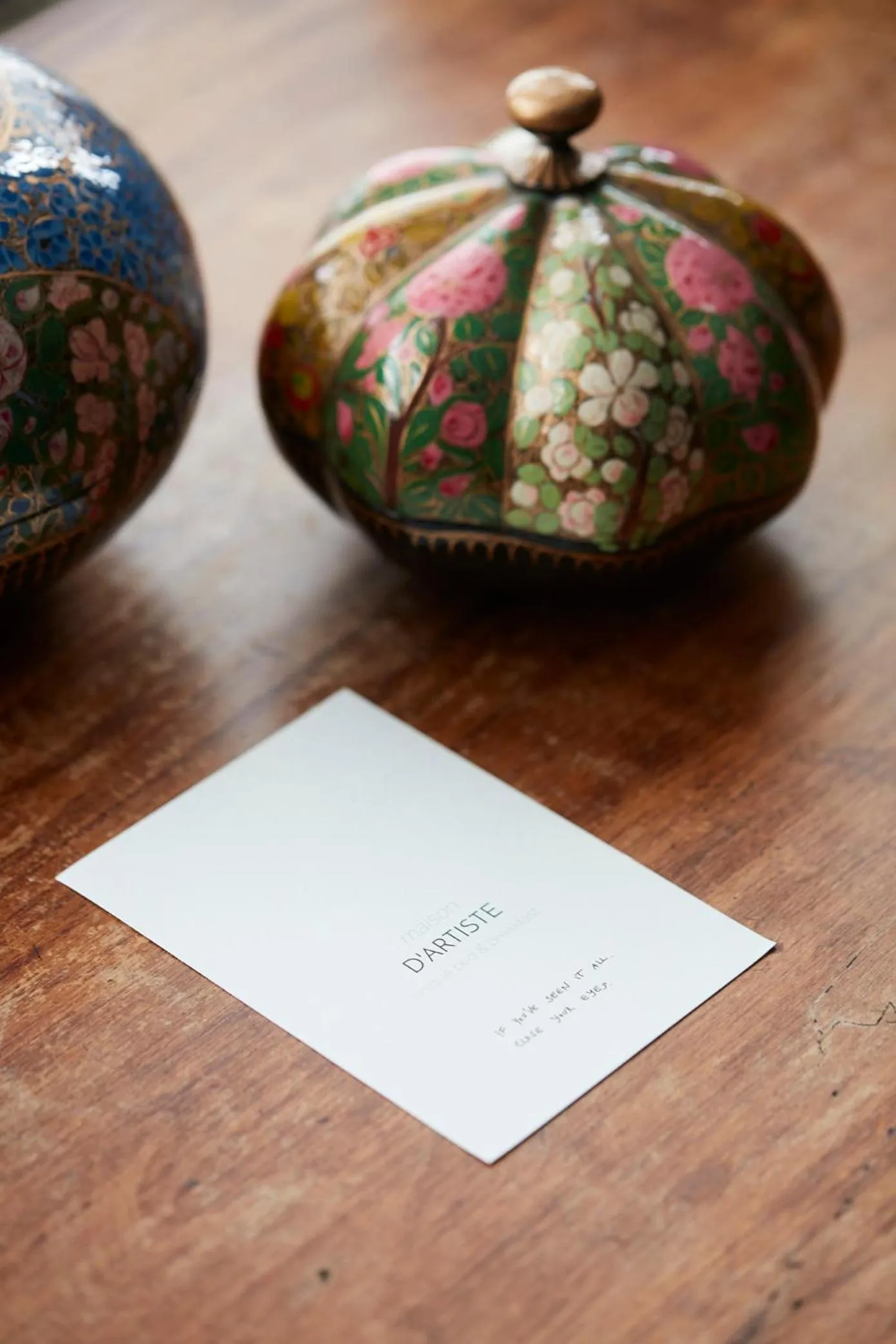 Decorative detail in Maison d'Artiste