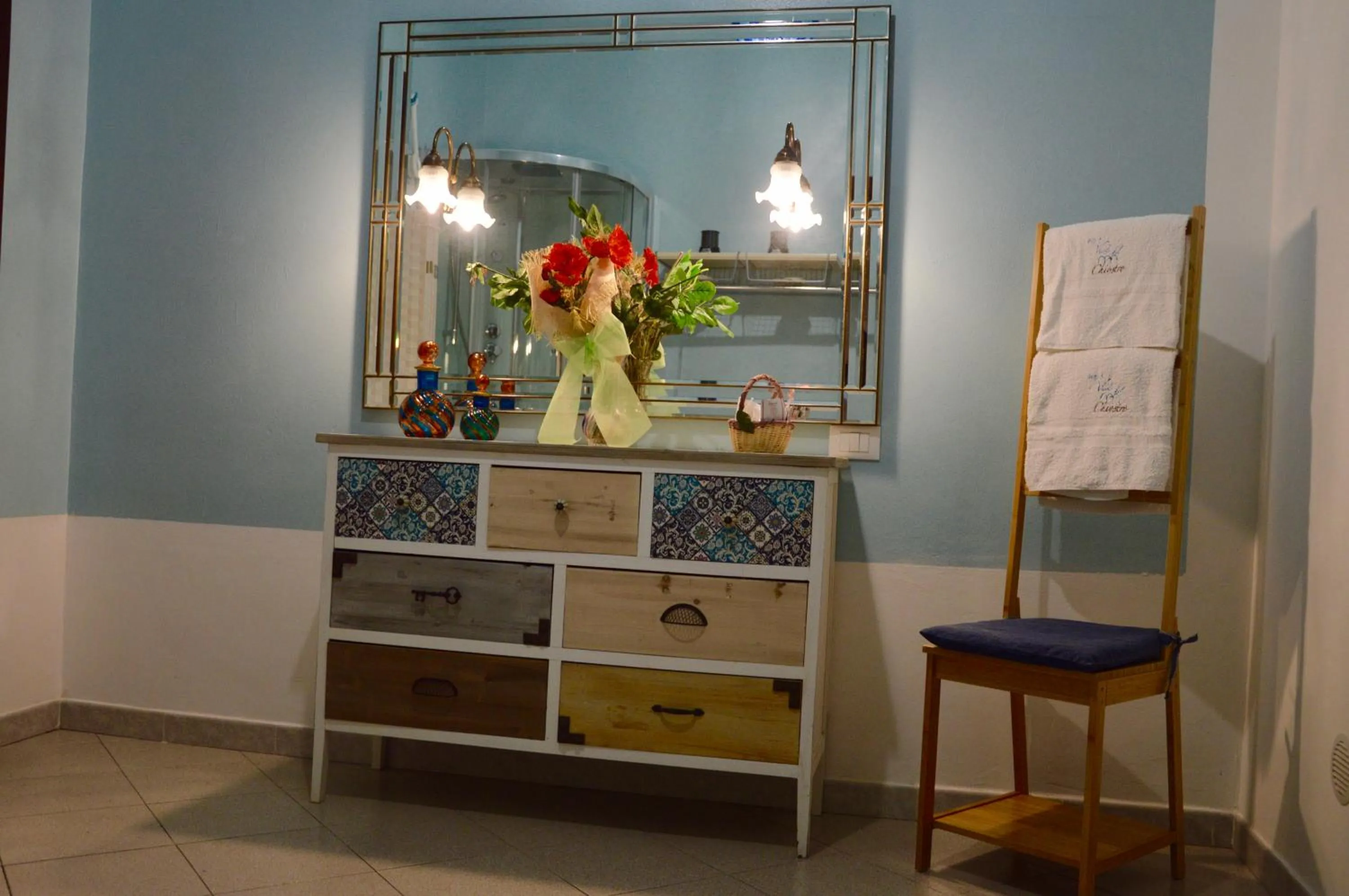 Shower in B&B Vicolo del Chiostro