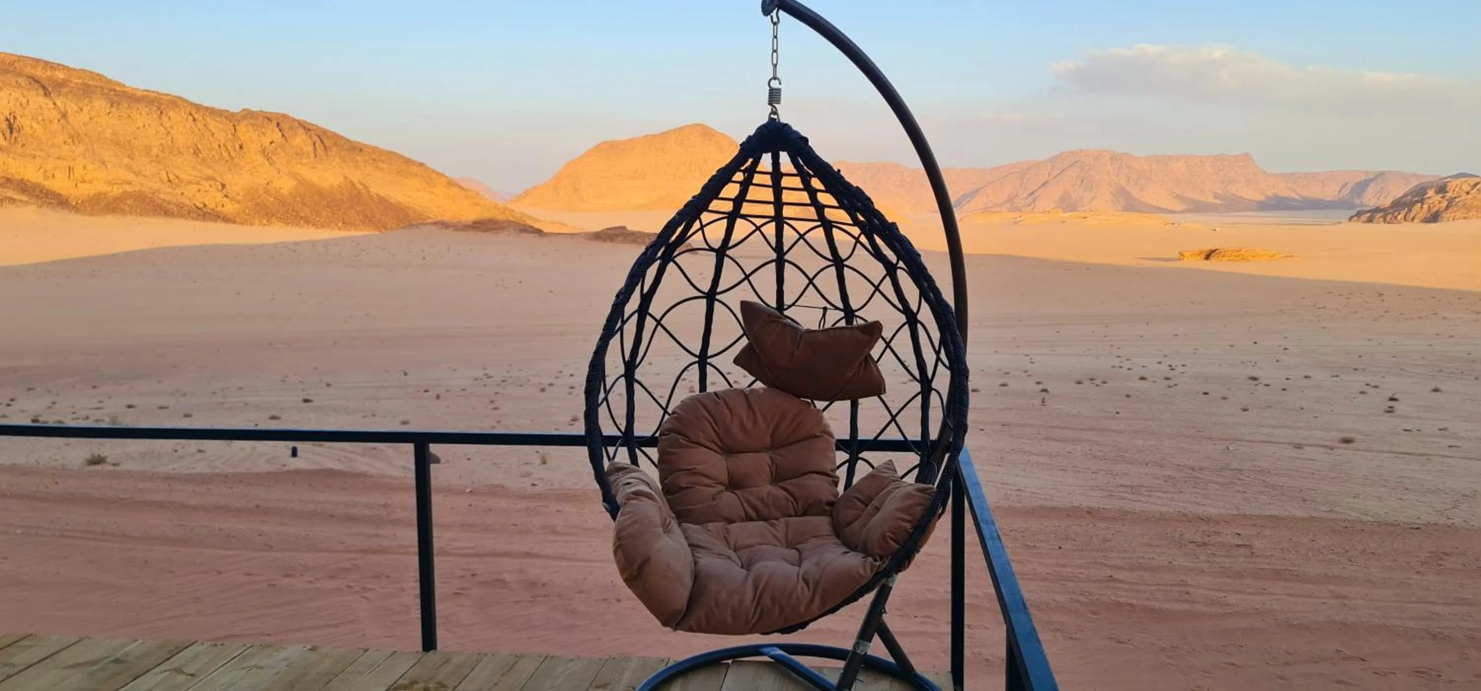 View (from property/room) in Hasan Zawaideh luxury camp 2