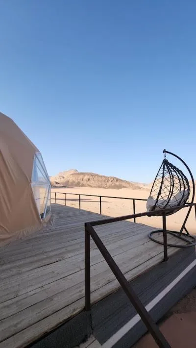 View (from property/room) in Hasan Zawaideh luxury camp 2