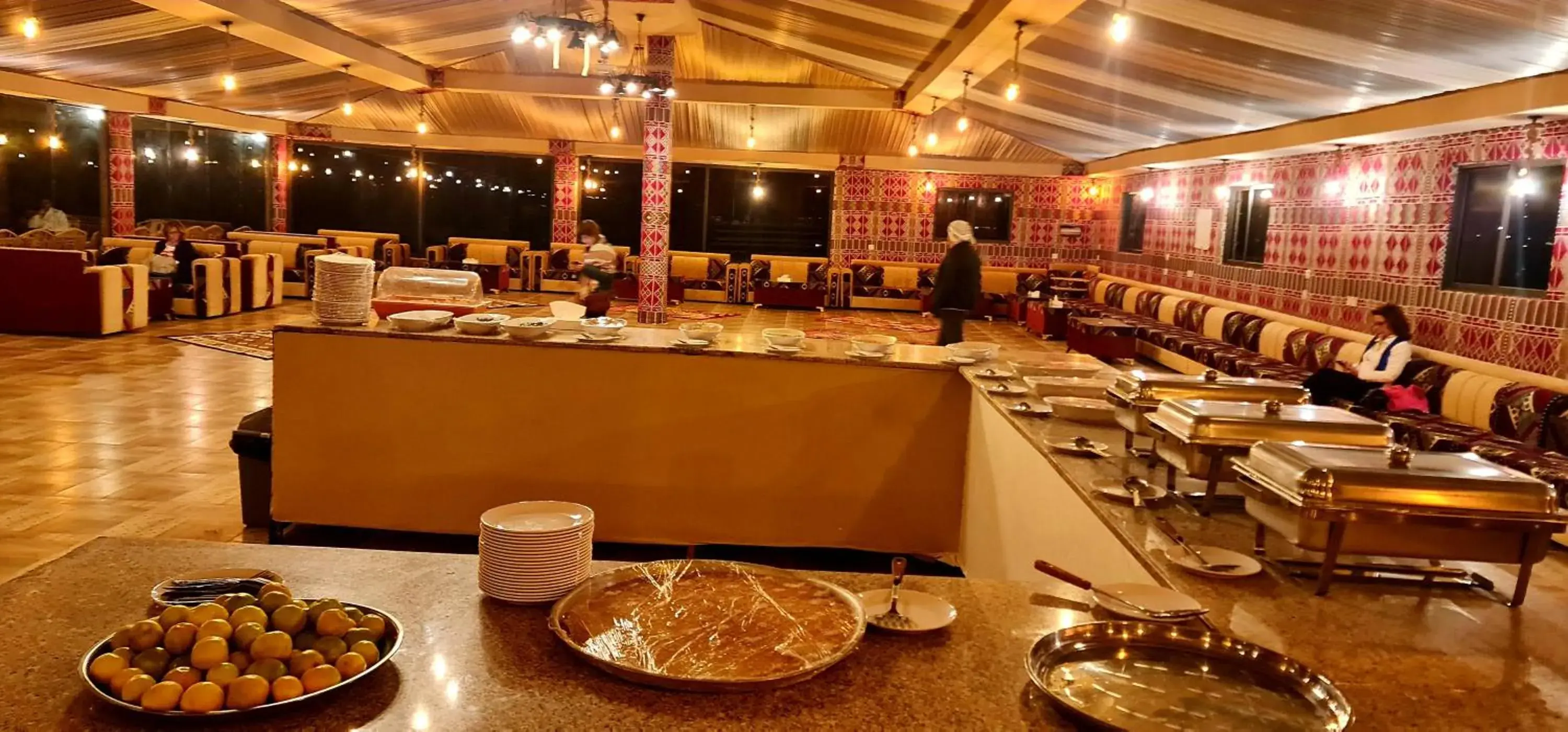 Restaurant/places to eat in Hasan Zawaideh luxury camp 2 Restaurant/places to eat in Hasan Zawaideh luxury camp 2