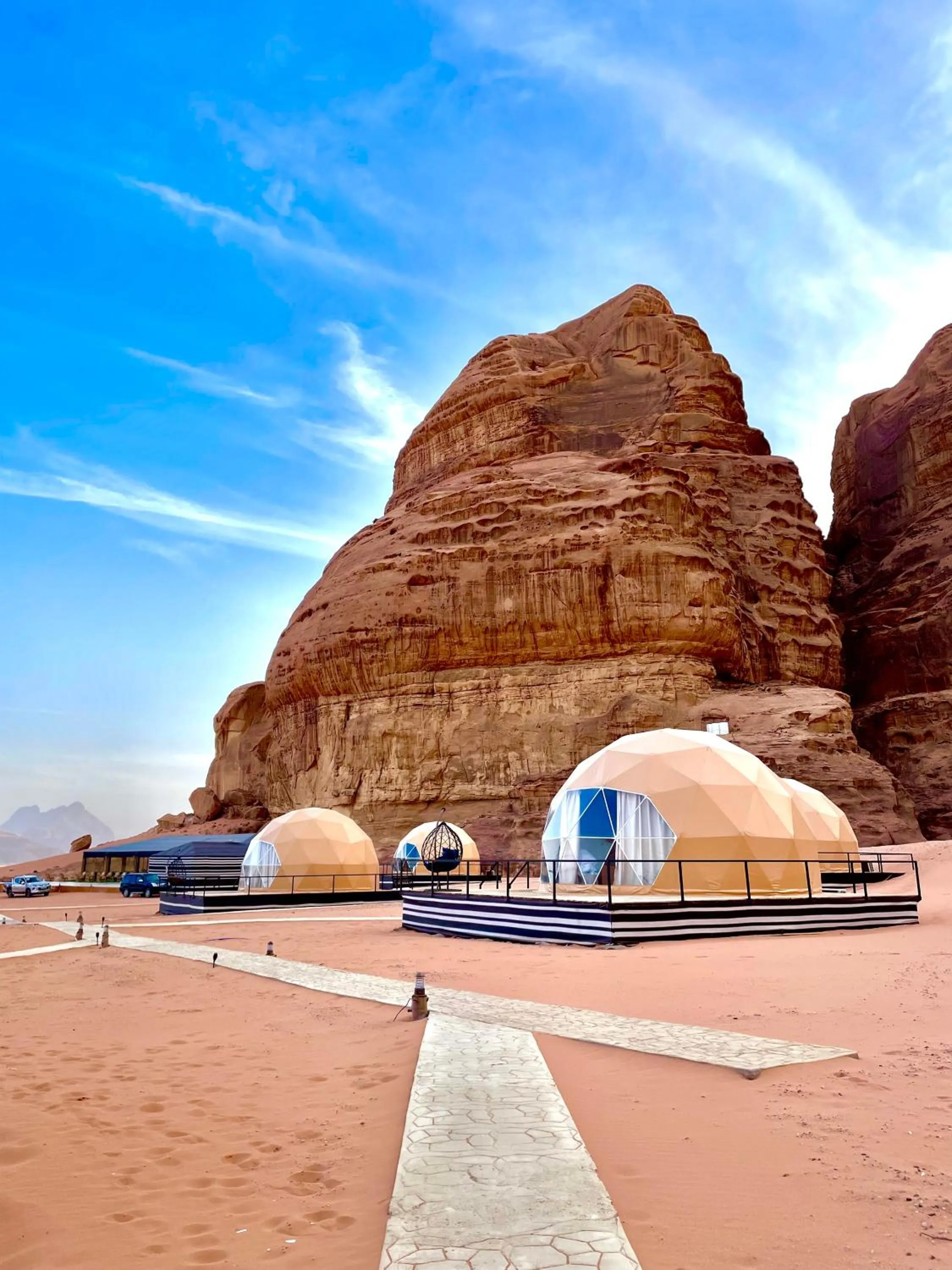 Natural landscape in Hasan Zawaideh luxury camp 2