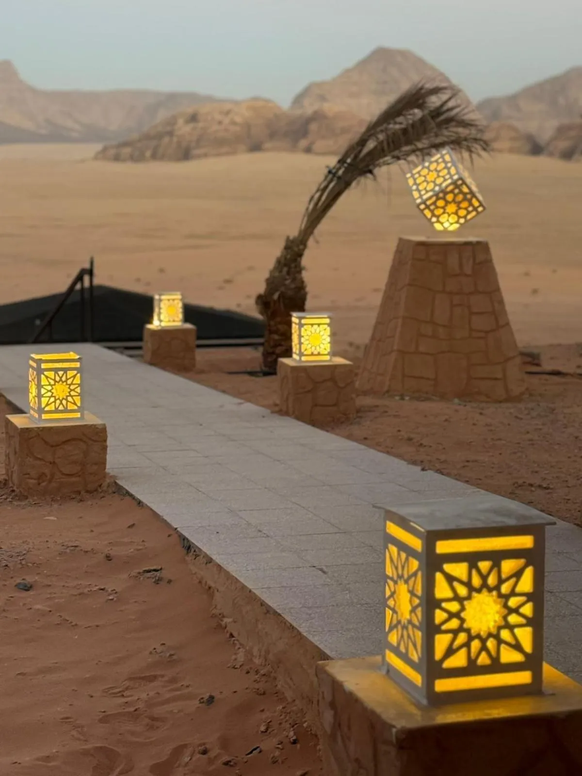 Mountain view in Hasan Zawaideh luxury camp 2