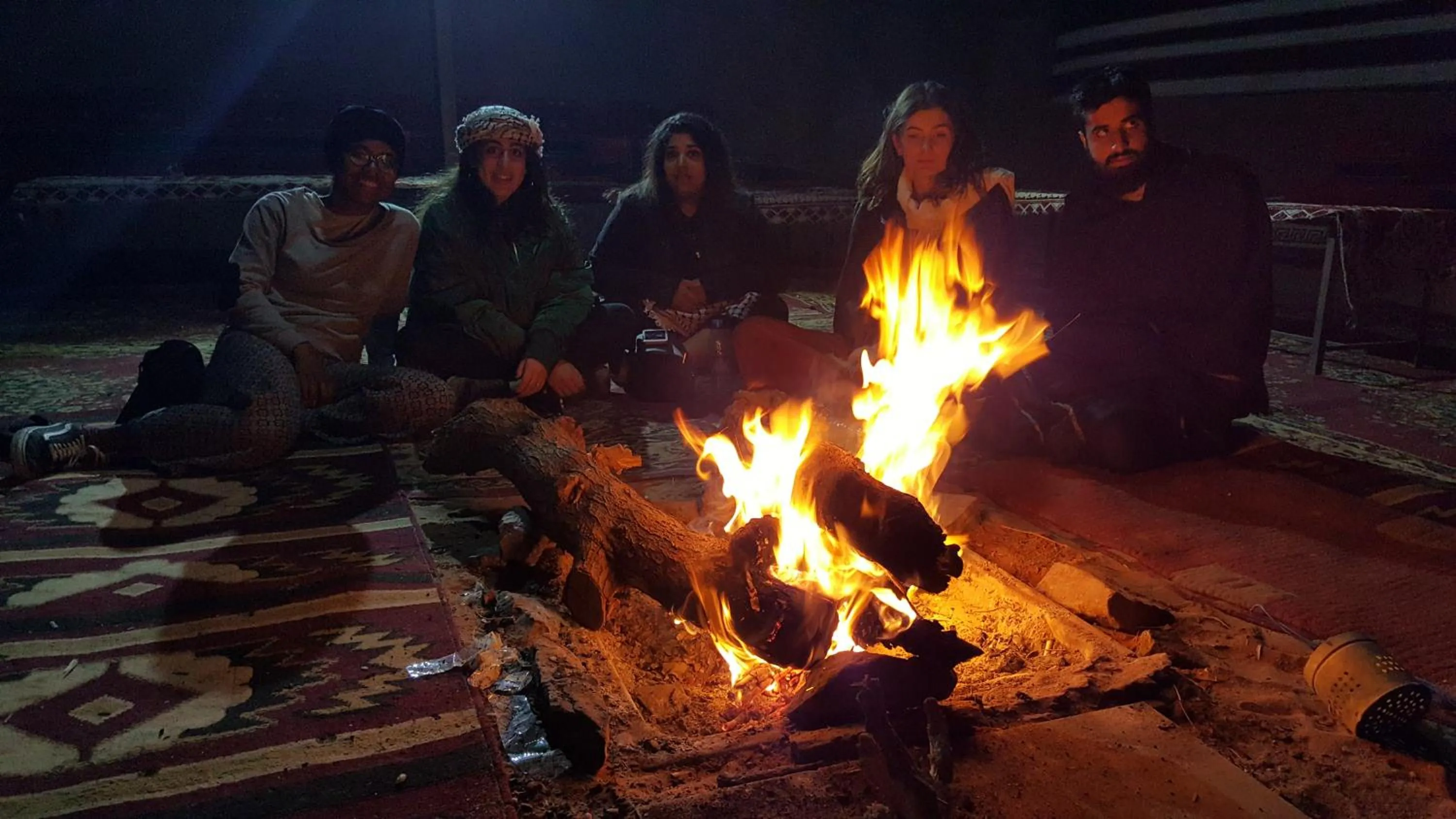 Night in Hasan Zawaideh luxury camp 2