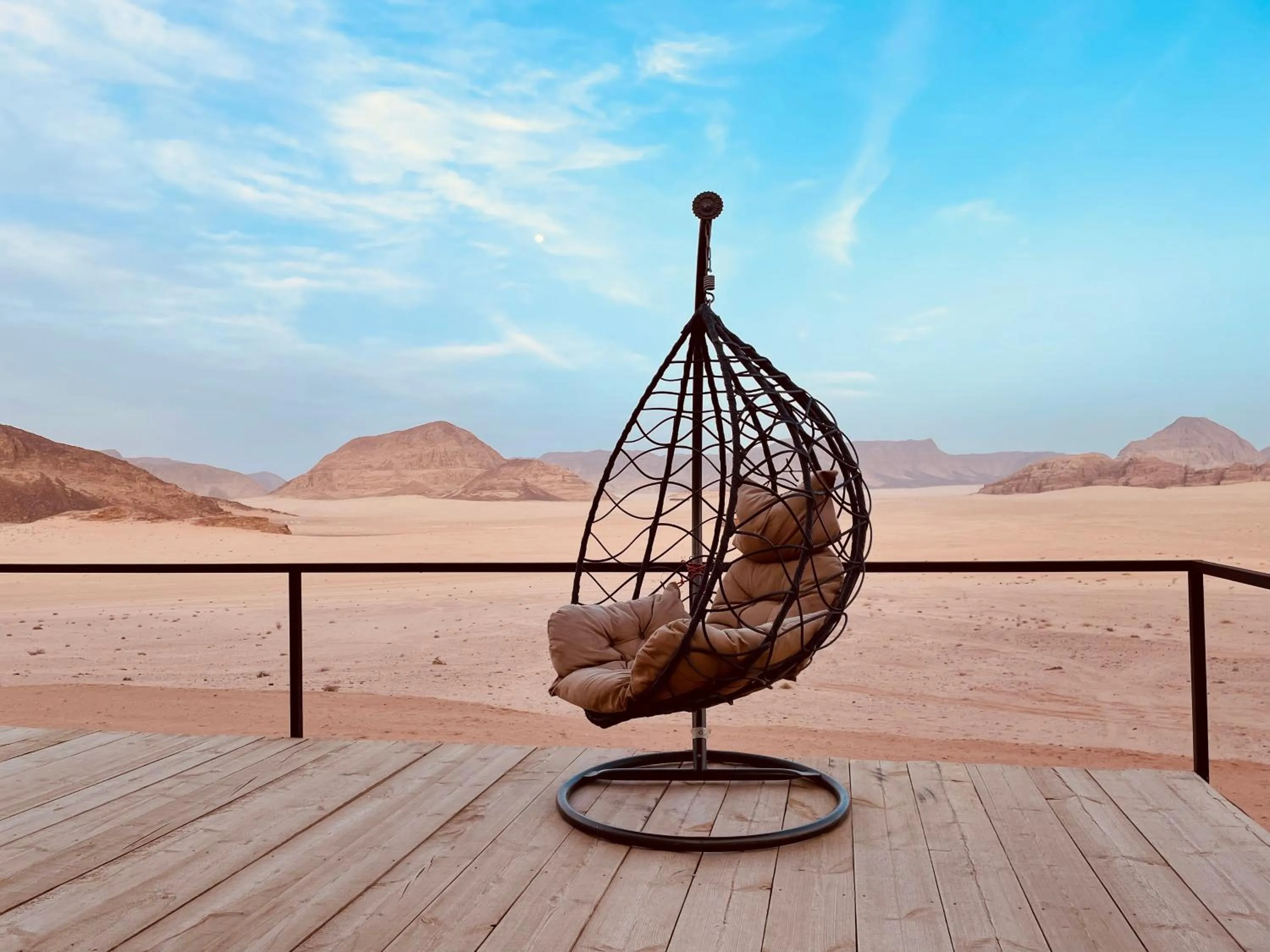 Mountain view in Hasan Zawaideh luxury camp 2