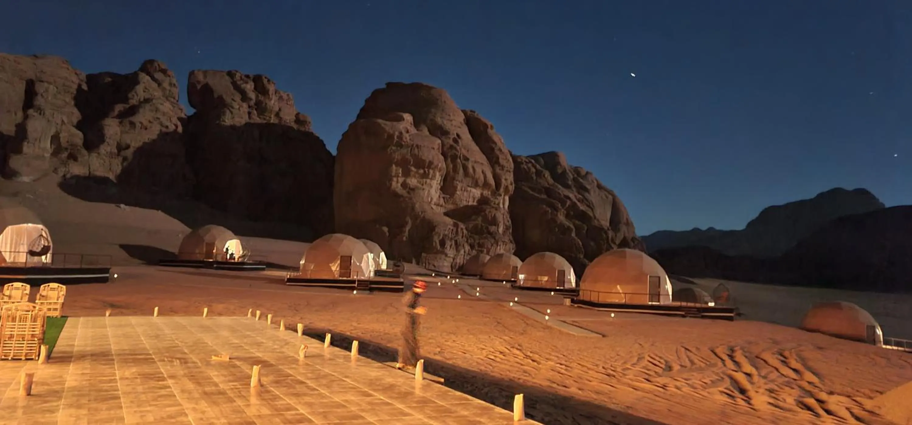 View (from property/room) in Hasan Zawaideh luxury camp 2