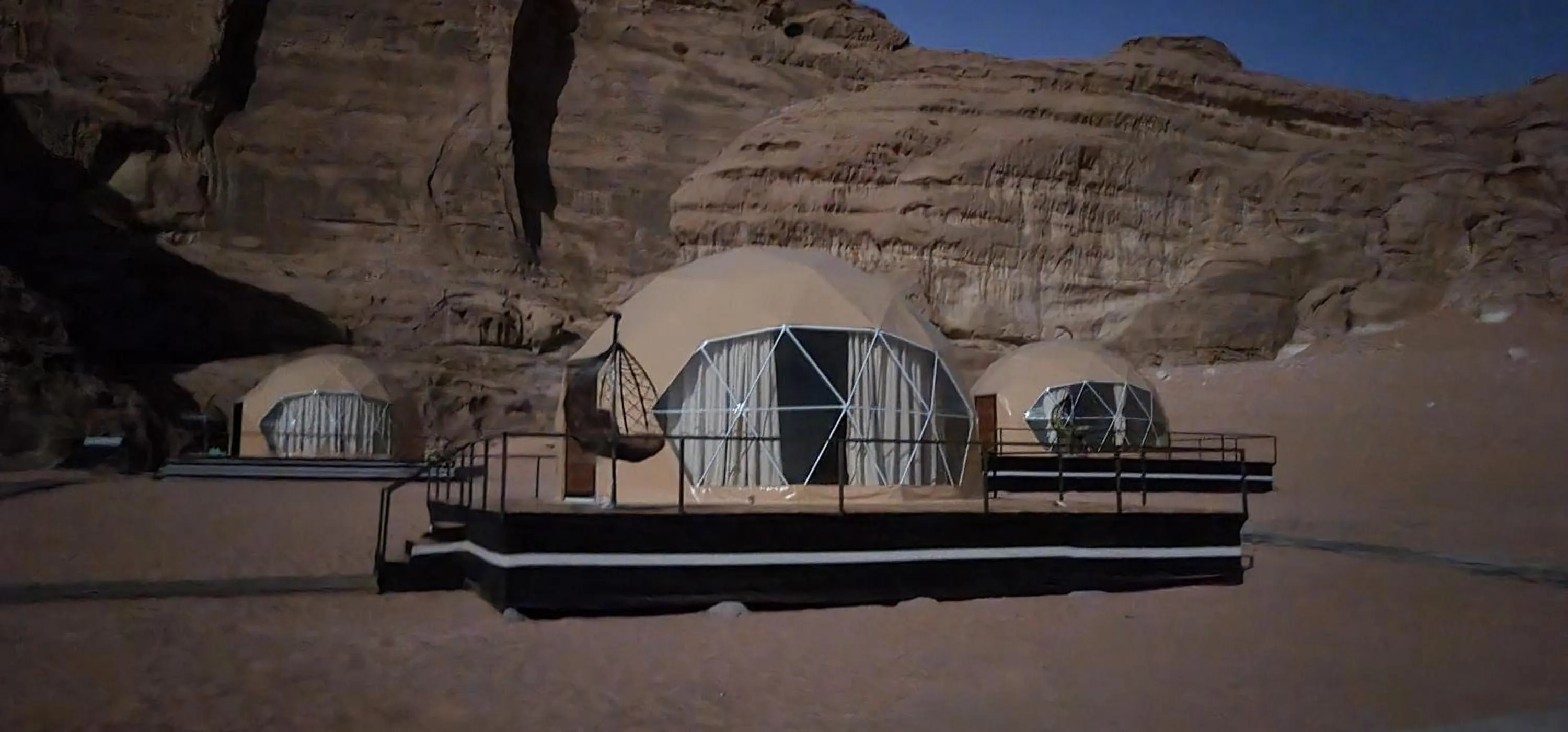 View (from property/room) in Hasan Zawaideh luxury camp 2