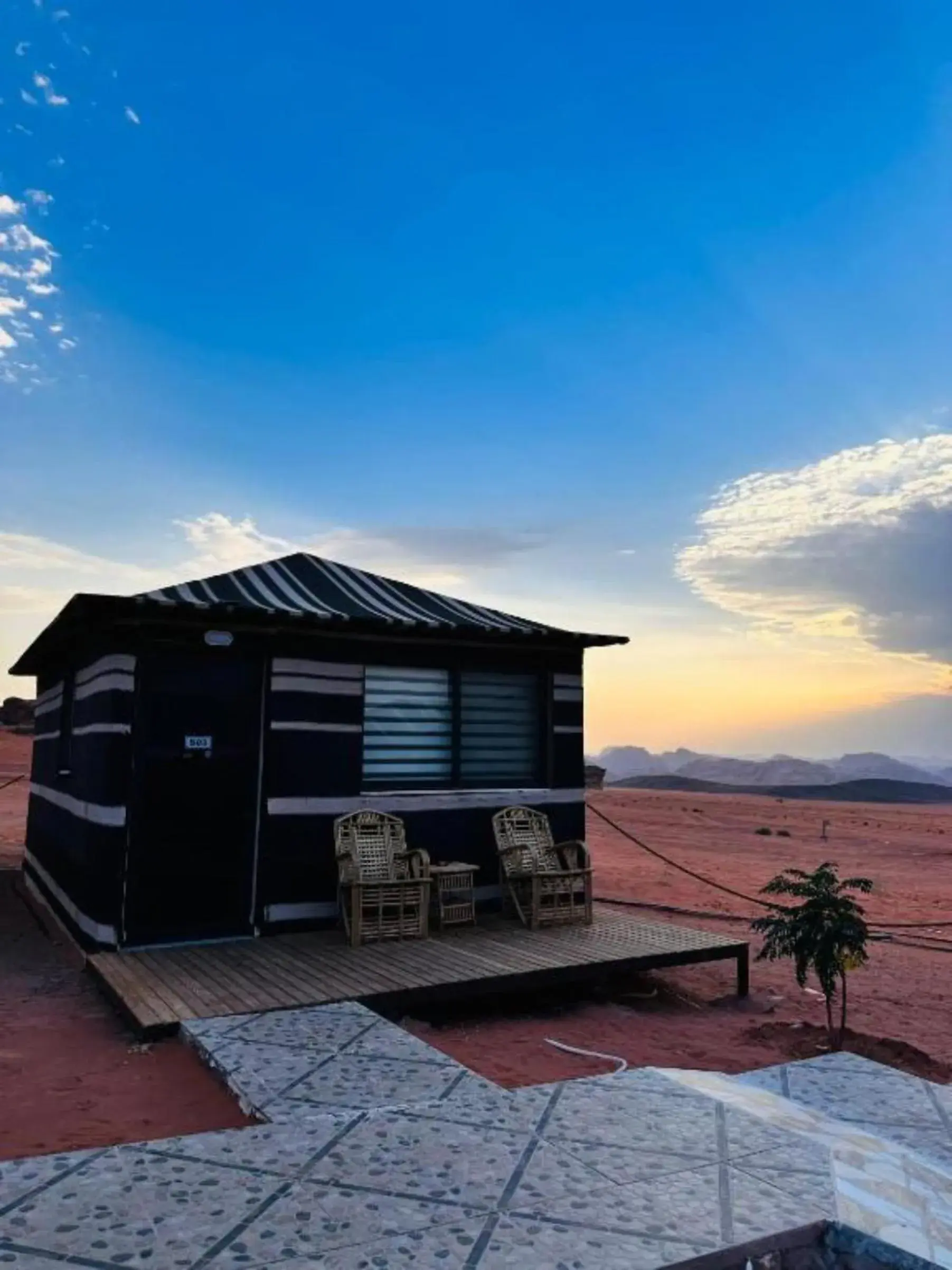 Deluxe Tent - single occupancy in Hasan Zawaideh luxury camp 2 Deluxe Tent - single occupancy in Hasan Zawaideh luxury camp 2