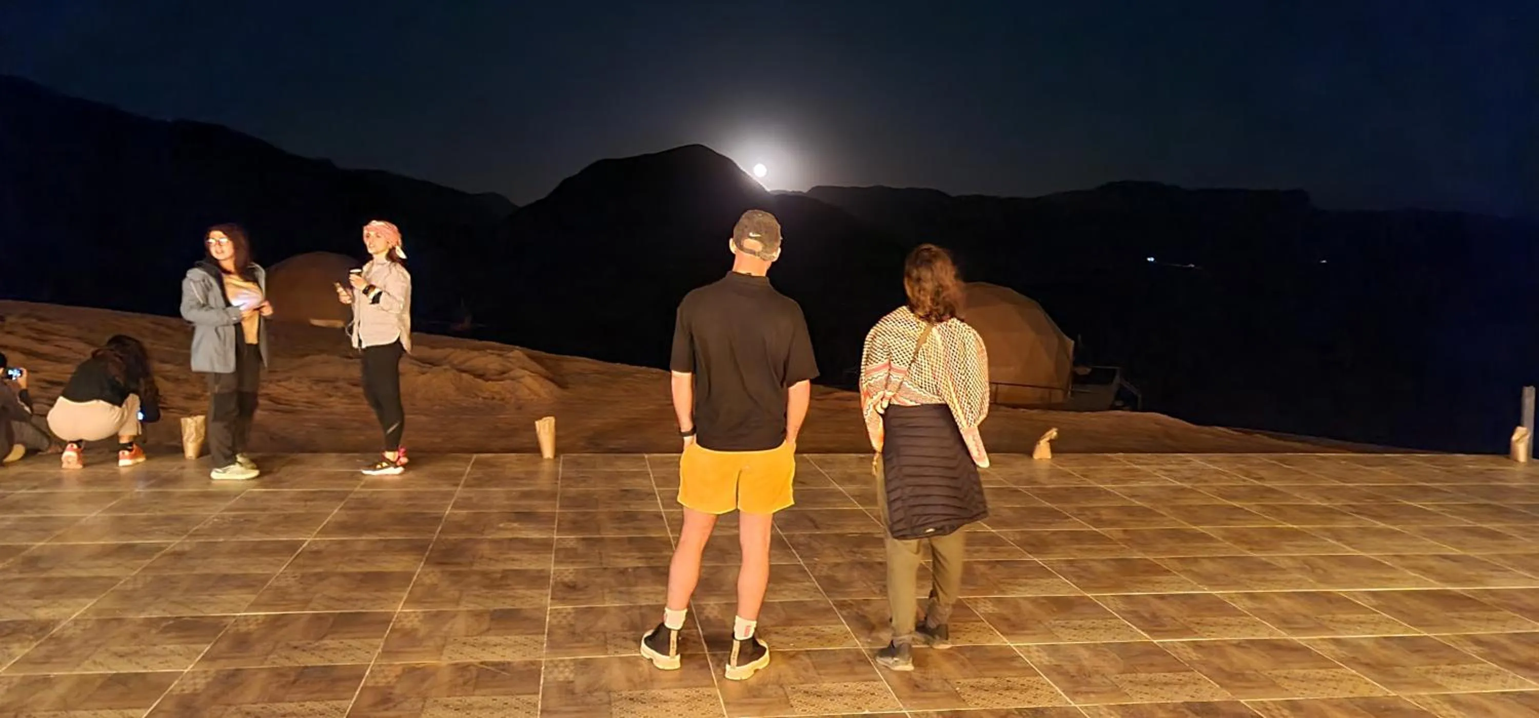 Natural landscape in Hasan Zawaideh luxury camp 2