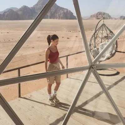 View (from property/room) in Hasan Zawaideh luxury camp 2