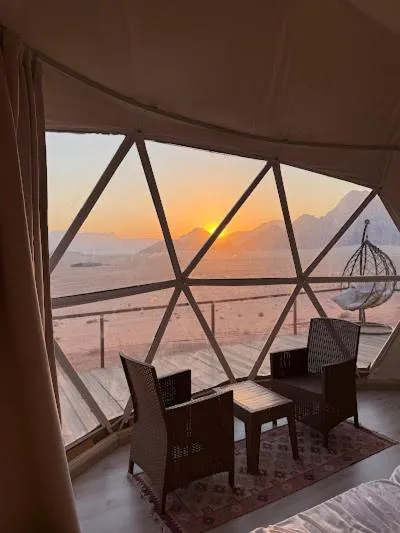 View (from property/room) in Hasan Zawaideh luxury camp 2