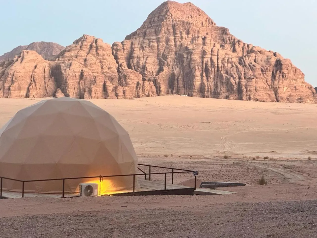 View (from property/room) in Hasan Zawaideh luxury camp 2