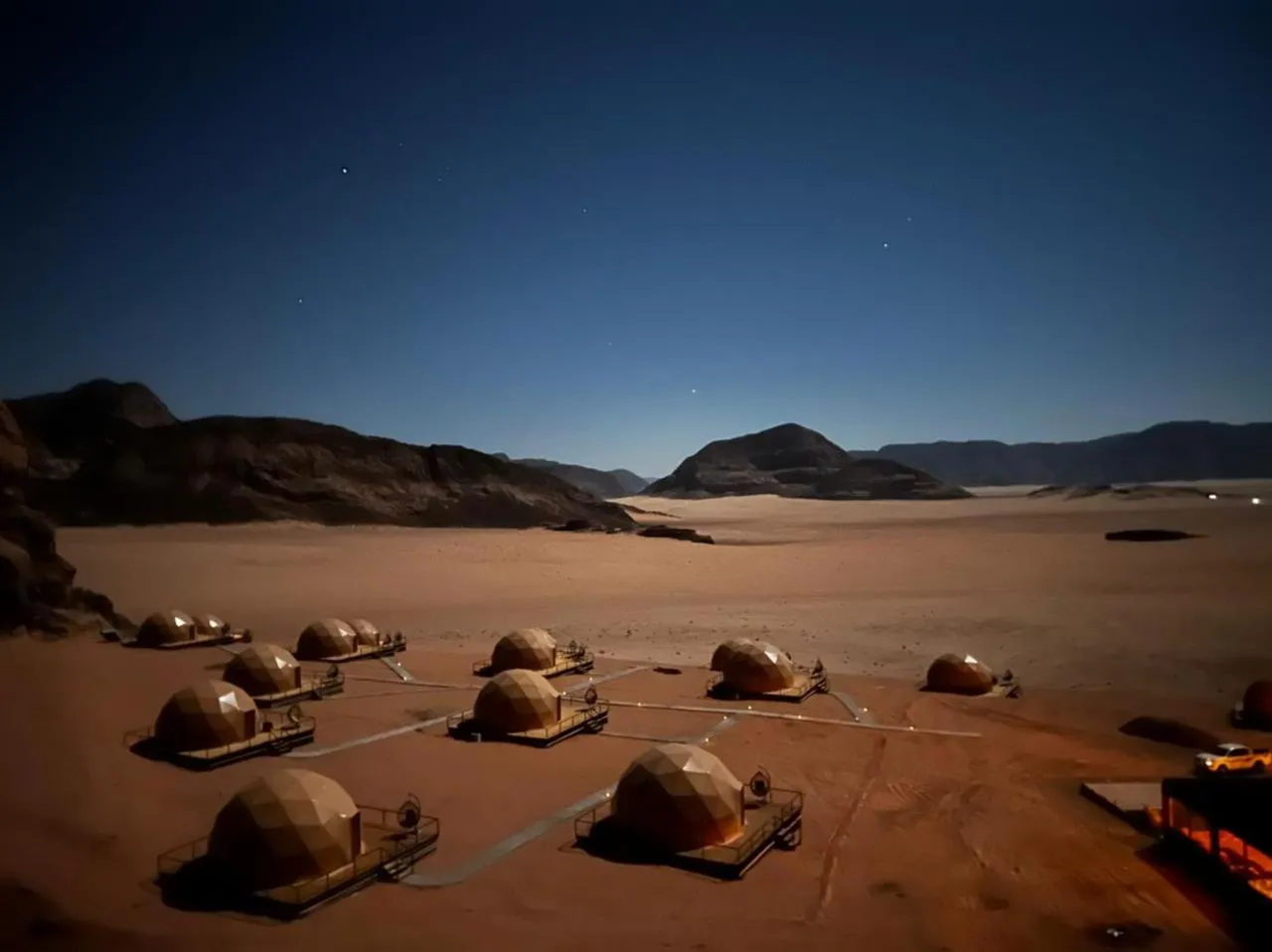 View (from property/room) in Hasan Zawaideh luxury camp 2