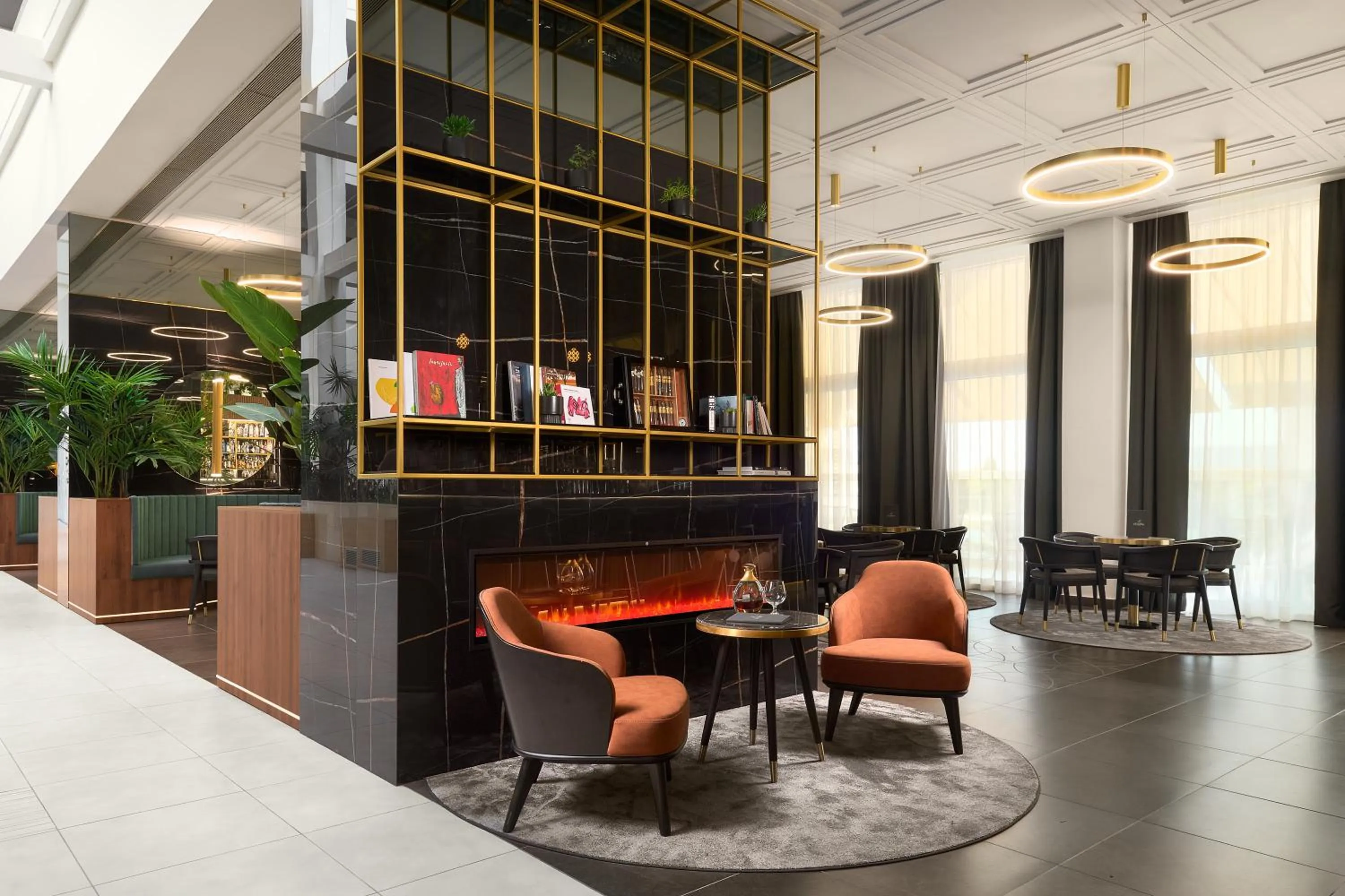 Lounge or bar in Hotel Olympia