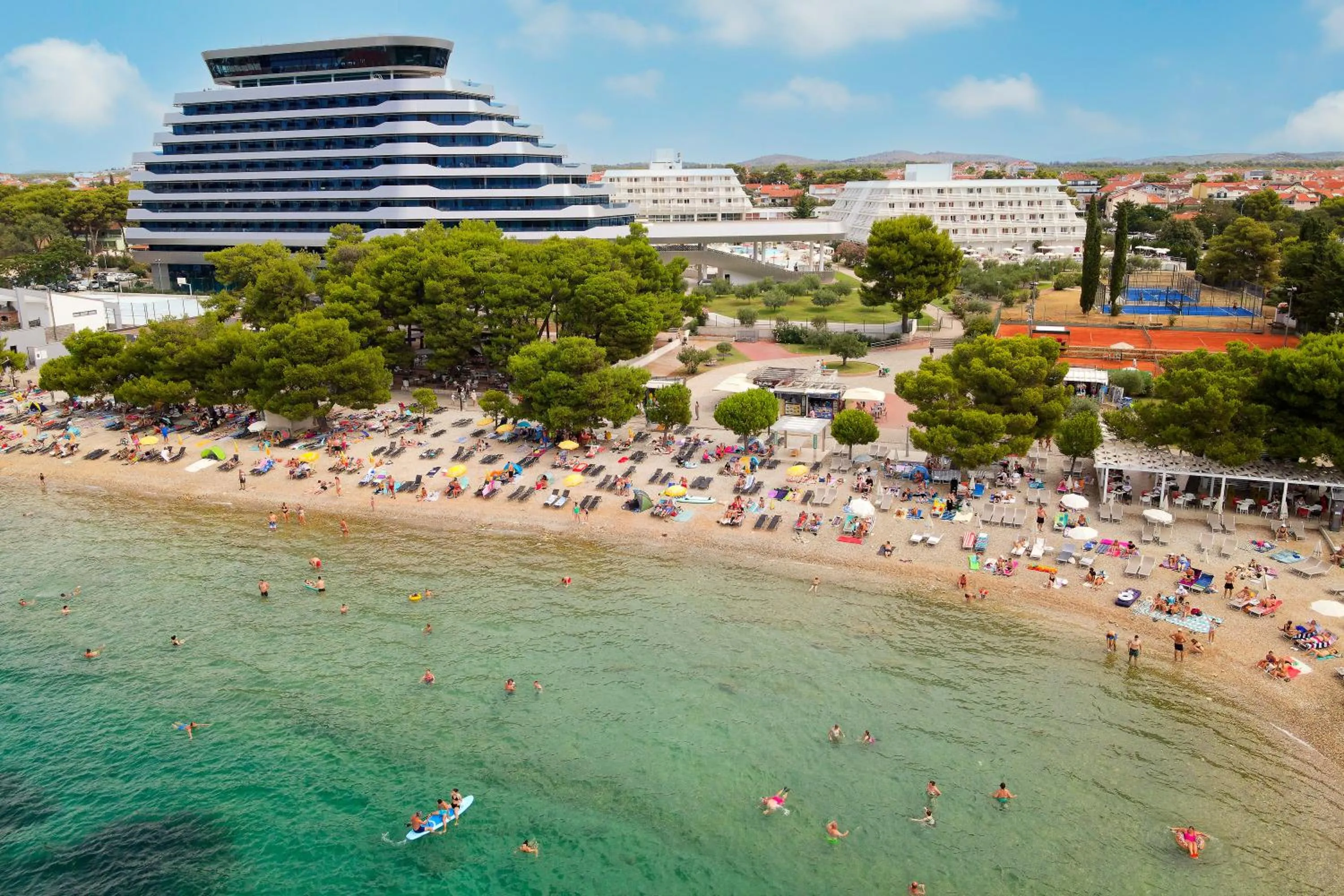 Beach in Hotel Olympia
