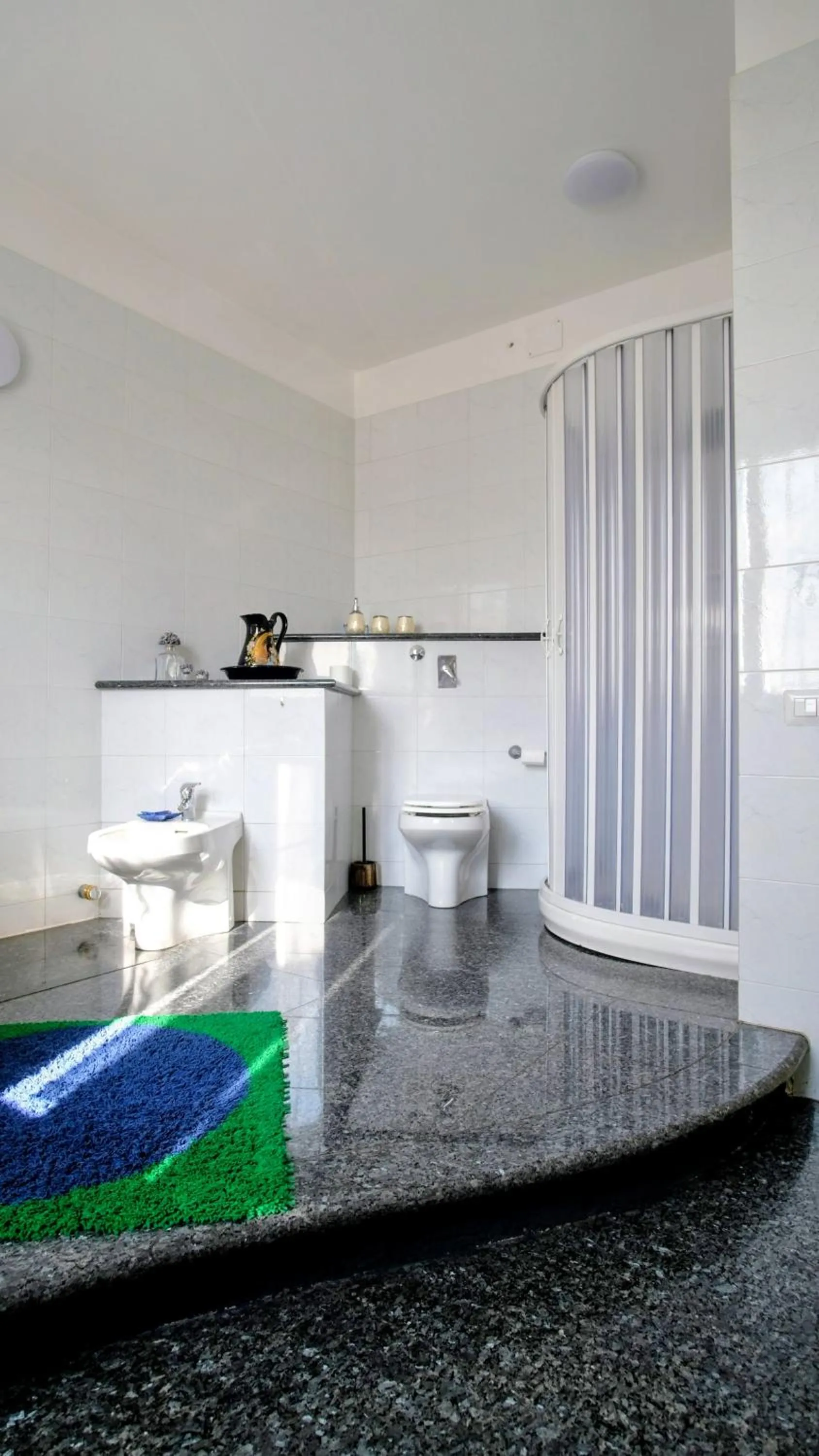 Bathroom in B&B da Jordan