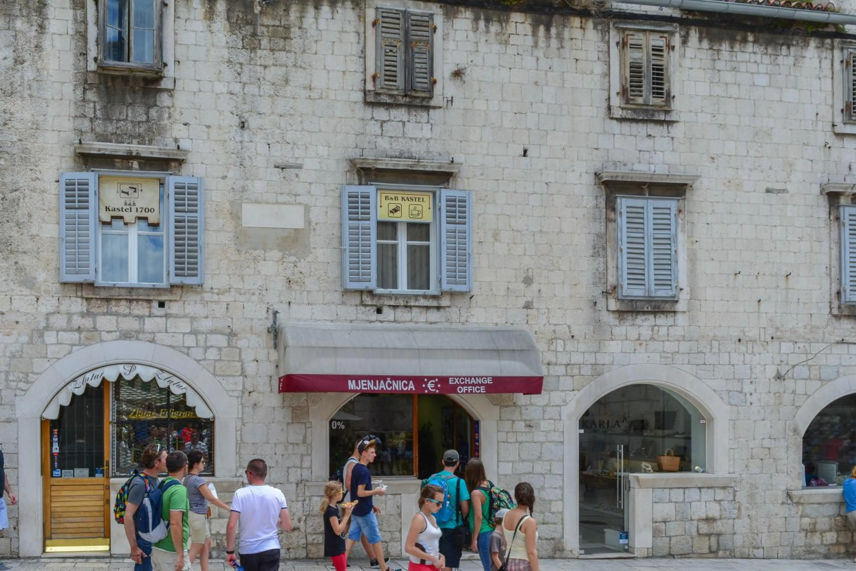 Property building in Hotel Kastel 1700