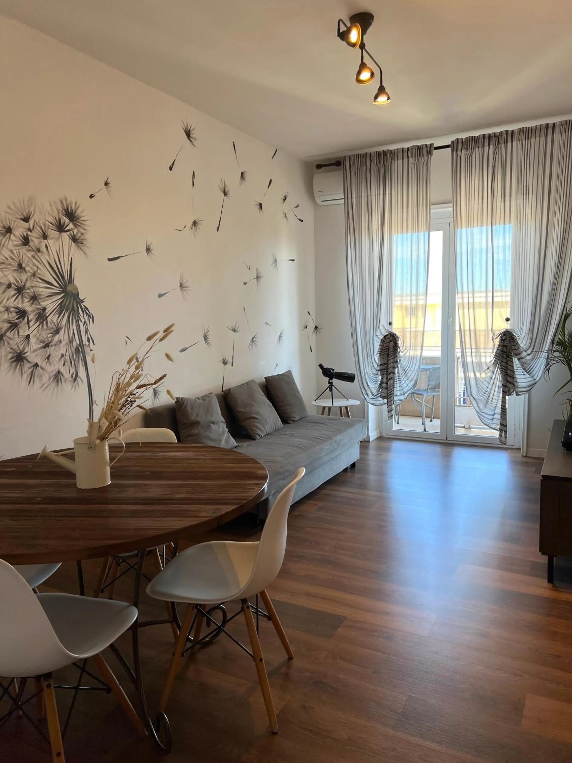 Living room in Eufonia Vinyl Friendly Apartment