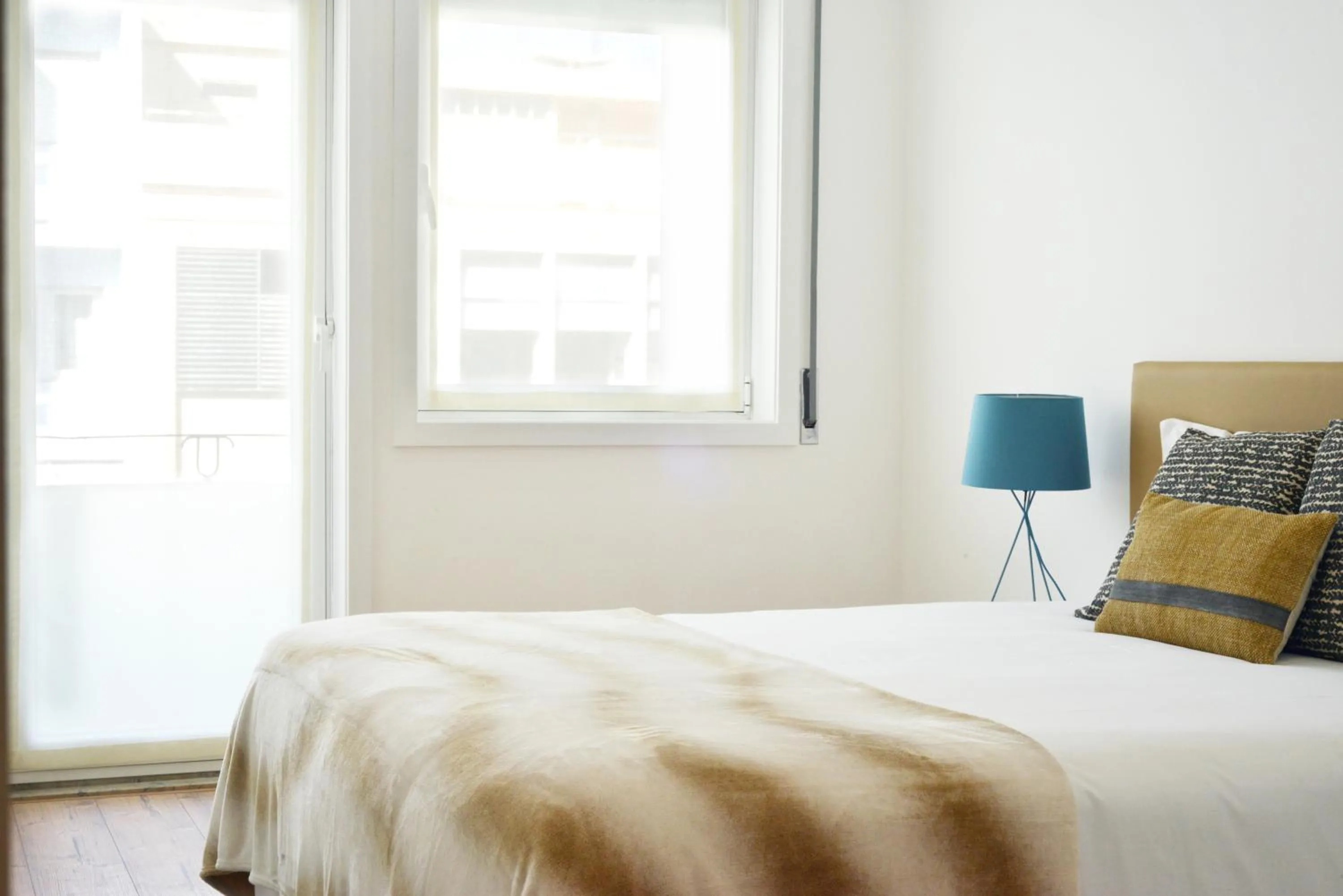 Bedroom, Bed in Spot Apartments Ceuta