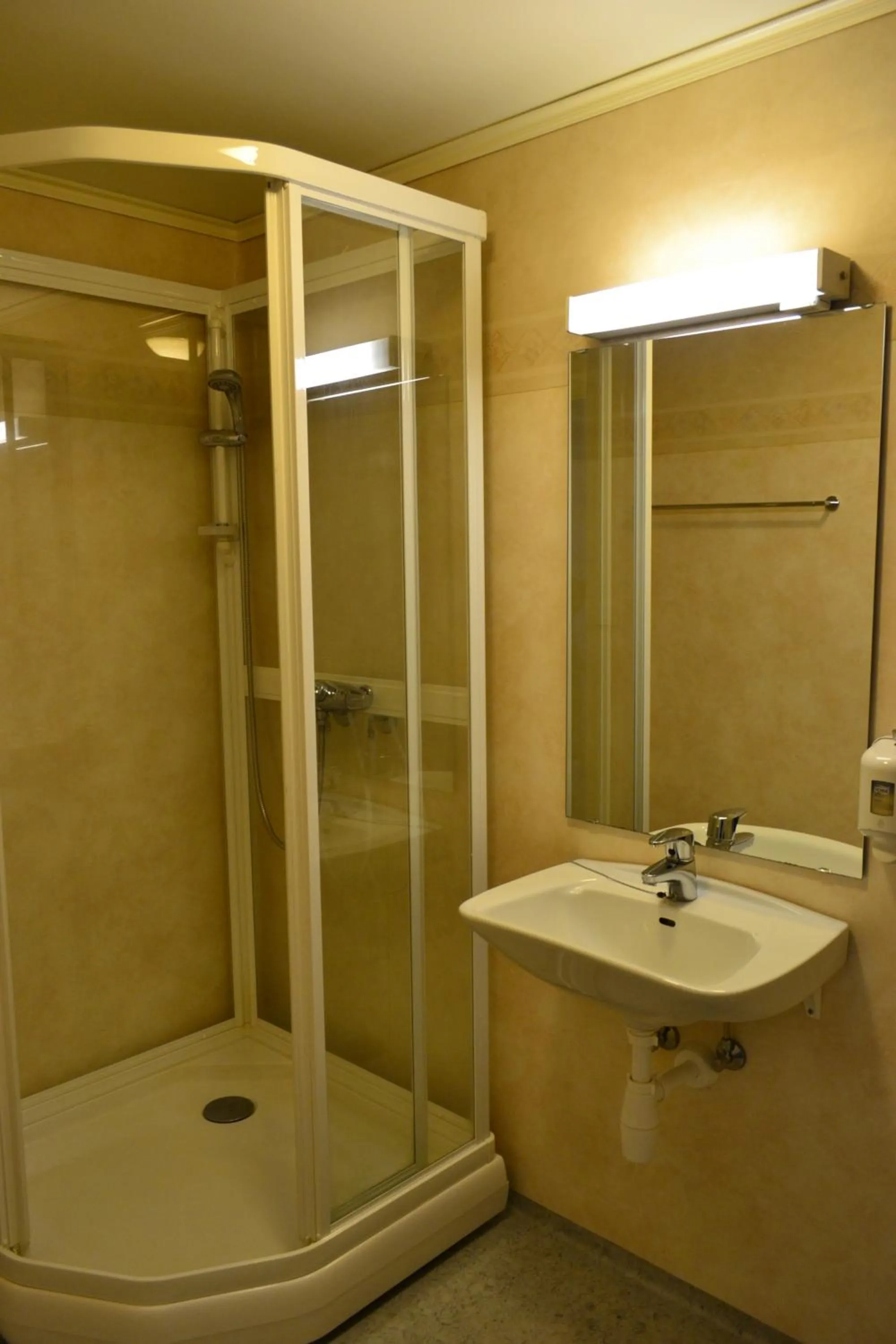 Shower in VIKEDAL VERTSHUS hotel