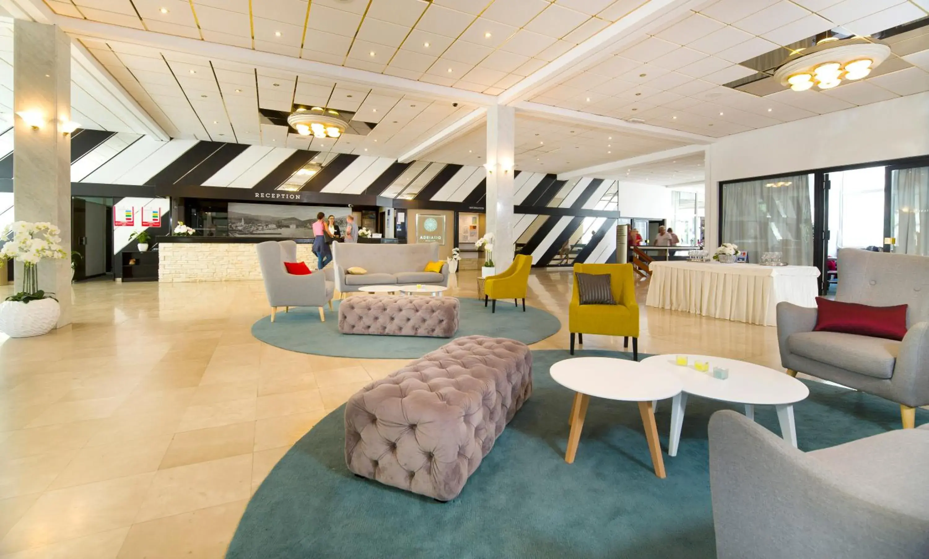 Lobby or reception in Hotel Hvar Lobby or reception in Hotel Hvar