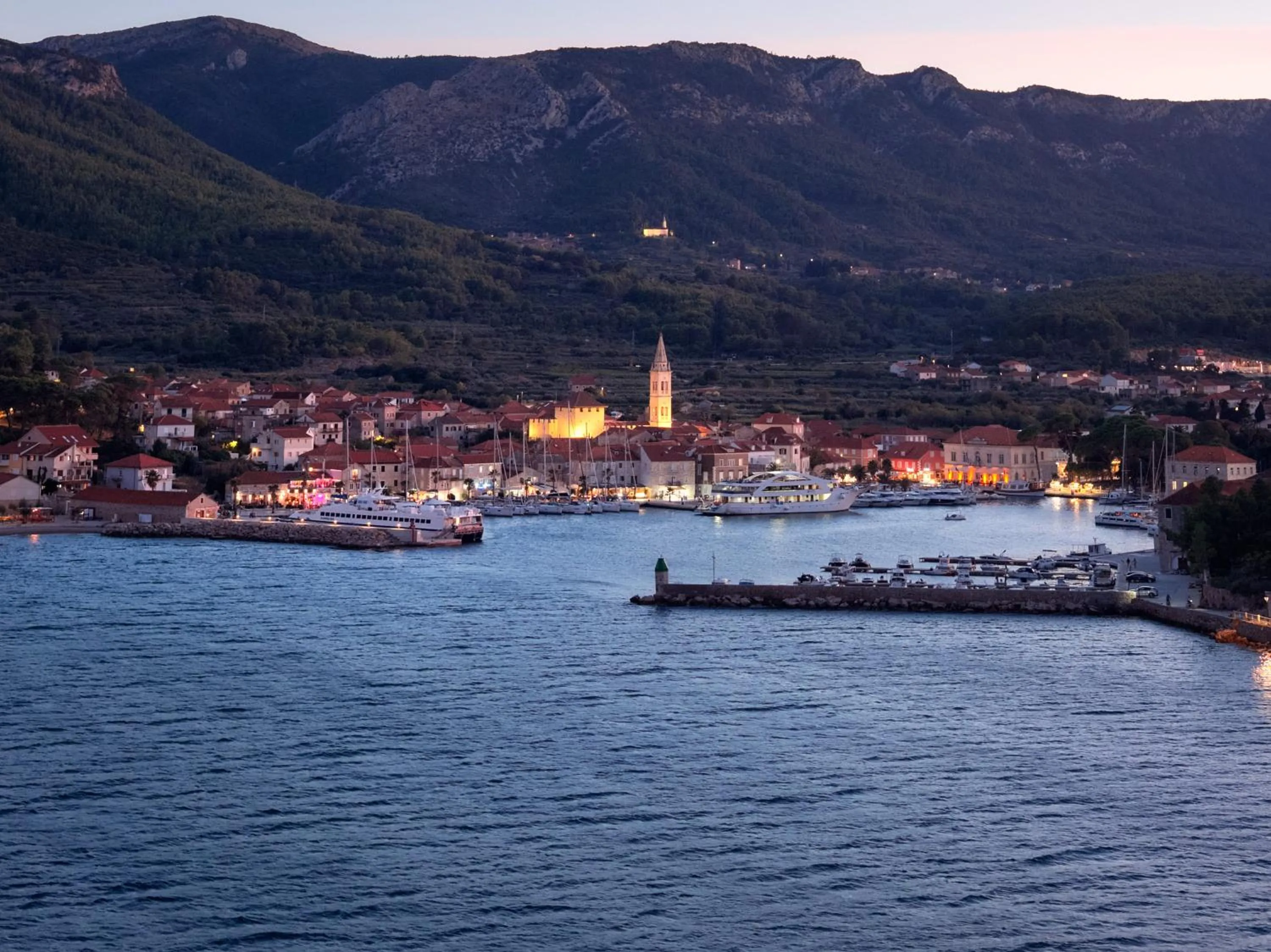 Sea view in Hotel Hvar
