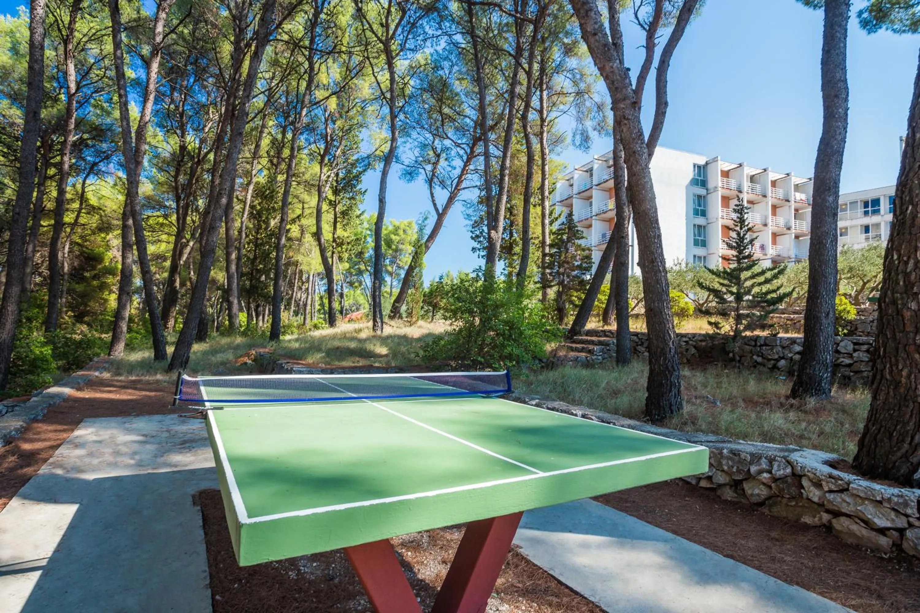Table tennis in Hotel Hvar