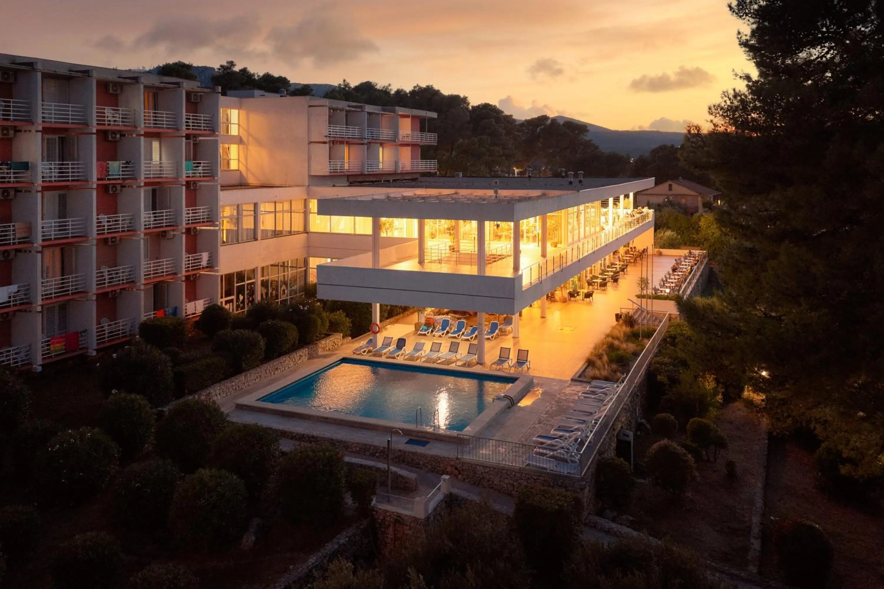 Property building in Hotel Hvar