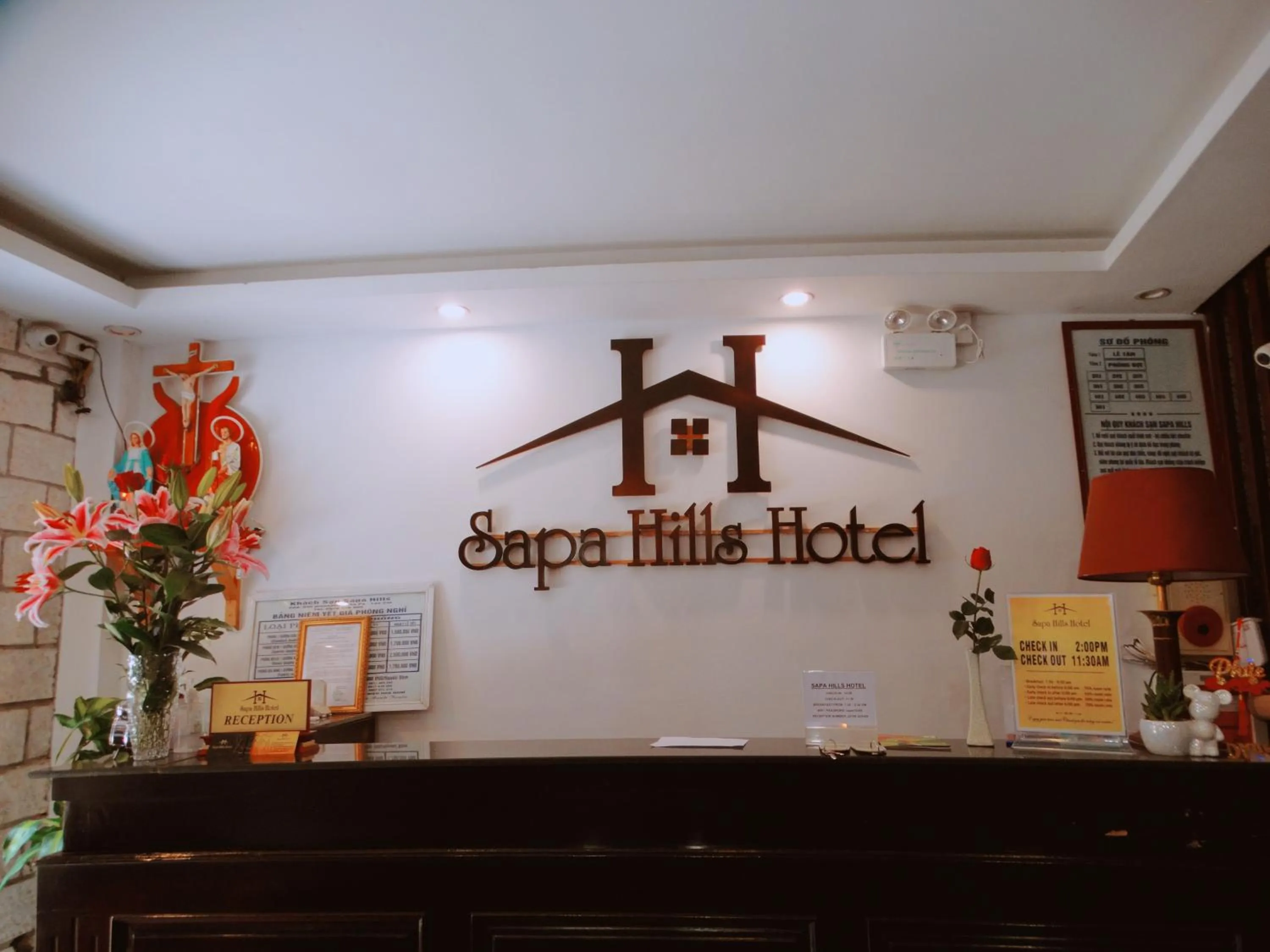 Property logo or sign in Sapa Hills Hotel