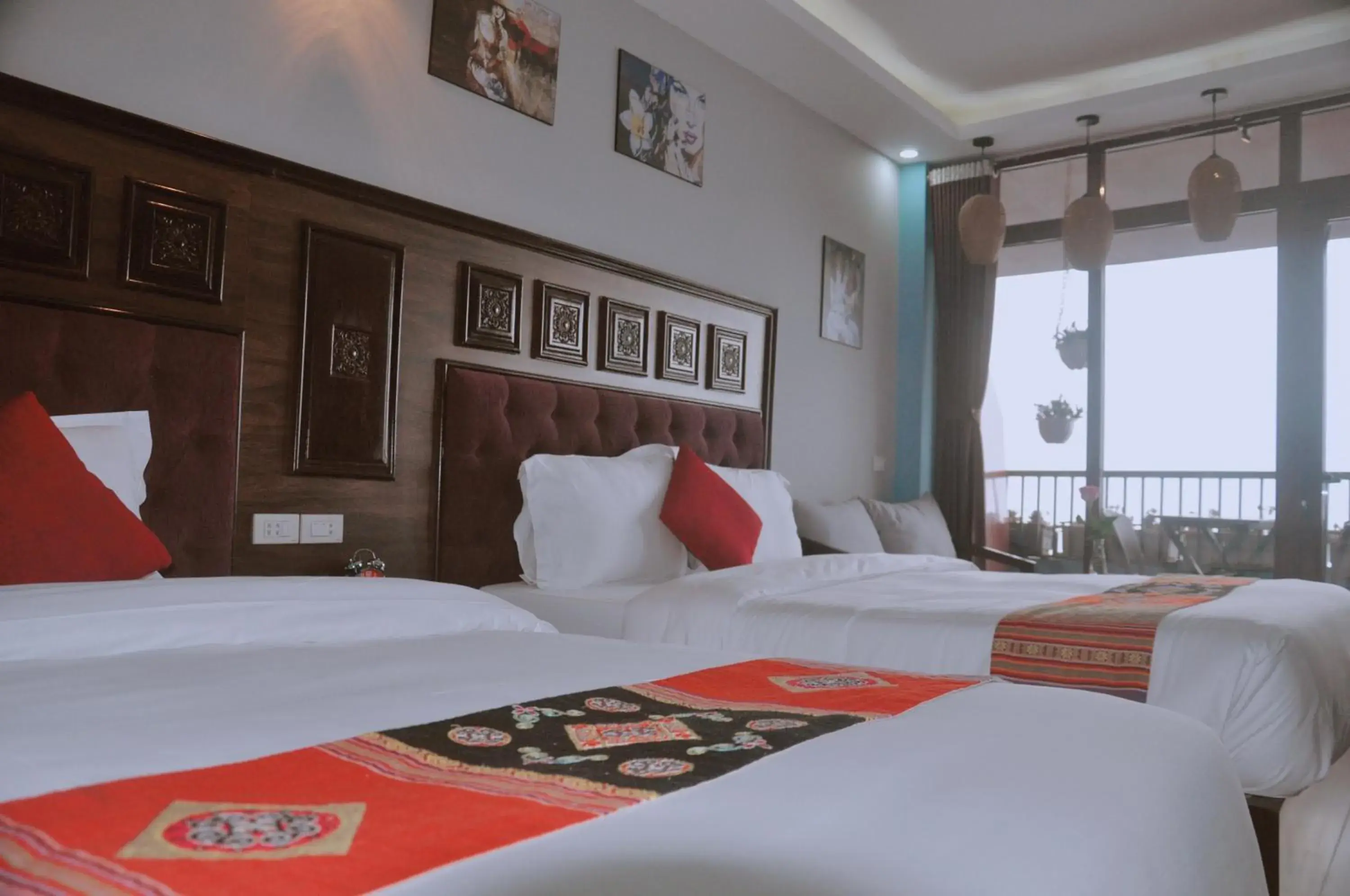 Bed in Sapa Hills Hotel Bed in Sapa Hills Hotel