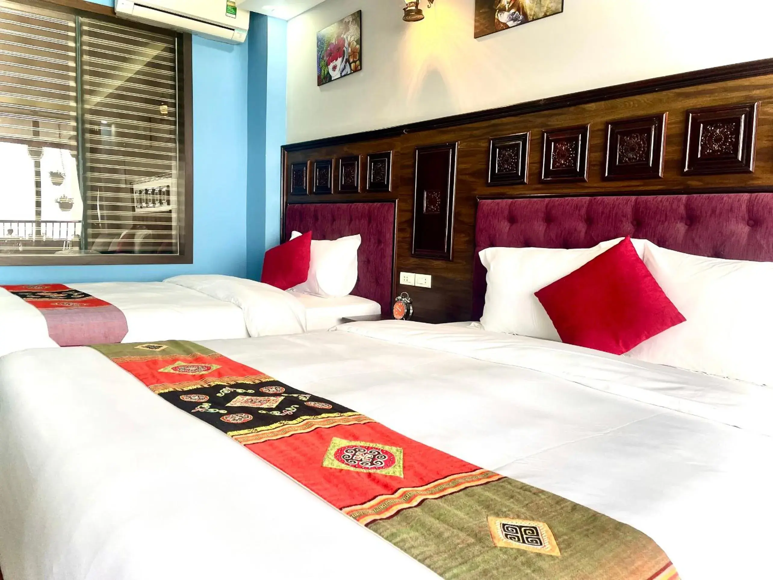 Bed in Sapa Hills Hotel Bed in Sapa Hills Hotel