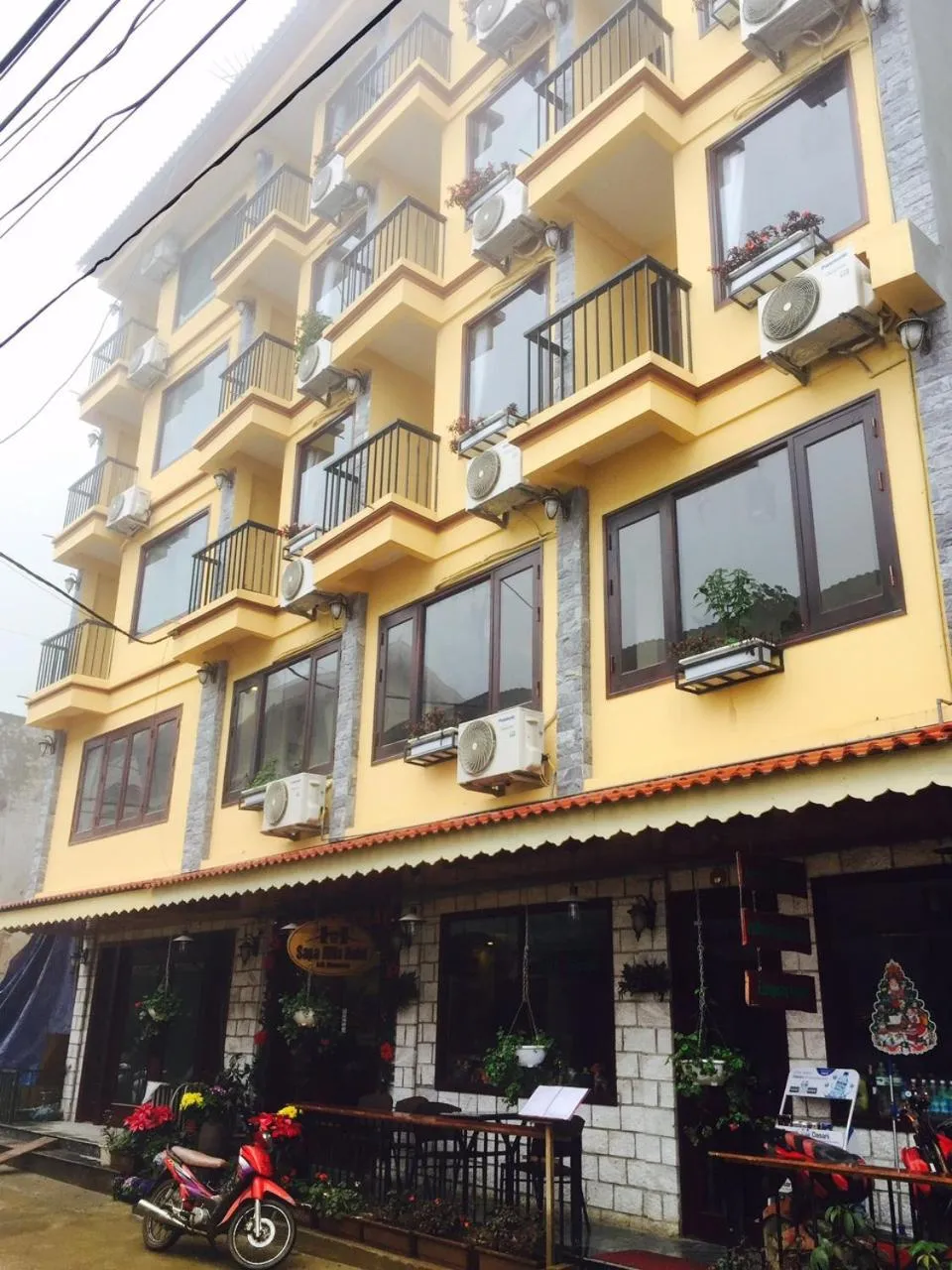 Property building in Sapa Hills Hotel
