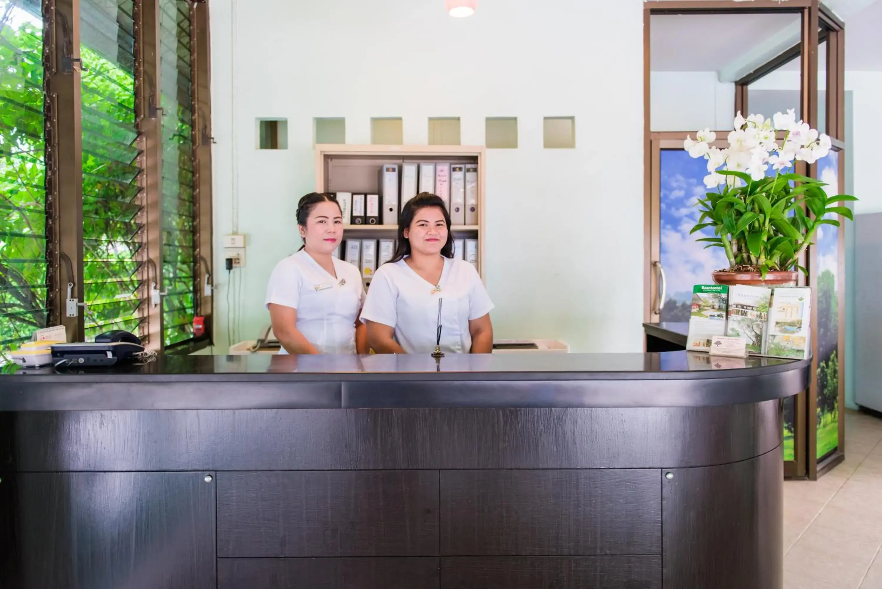 Lobby or reception in Baantonsai Garden Resort Lobby or reception in Baantonsai Garden Resort