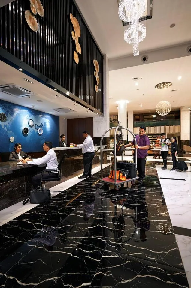 Lobby or reception in Purest Hotel Sungai Petani