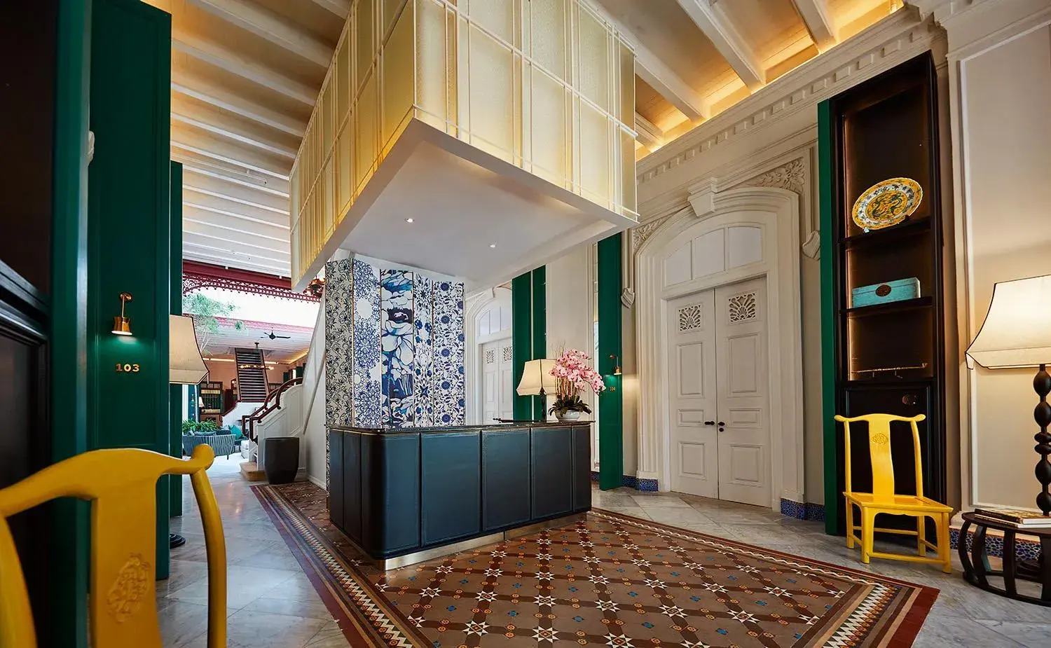 Lobby or reception in The Edison George Town Lobby or reception in The Edison George Town