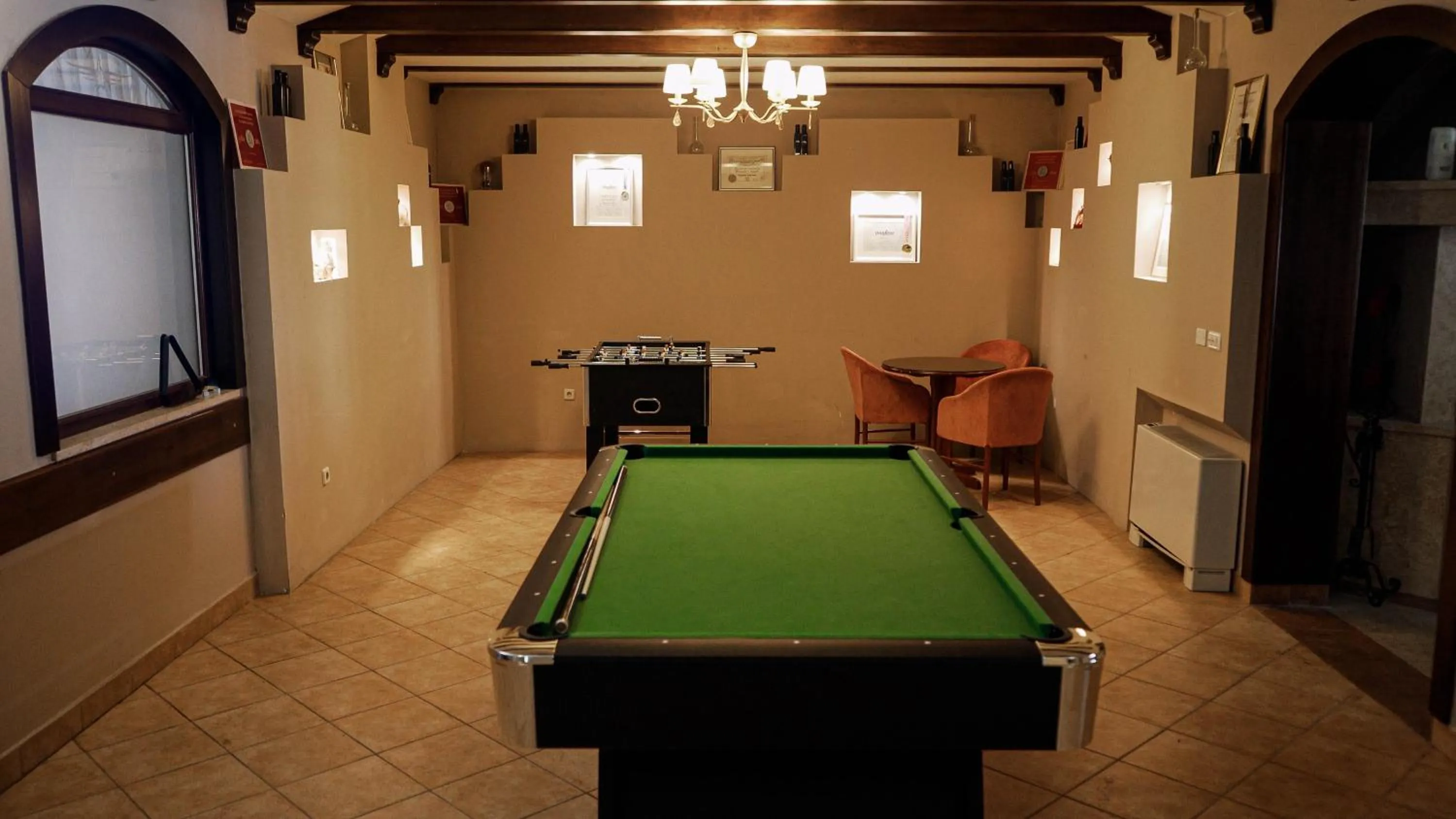 Billiard in Hotel Villa Letan