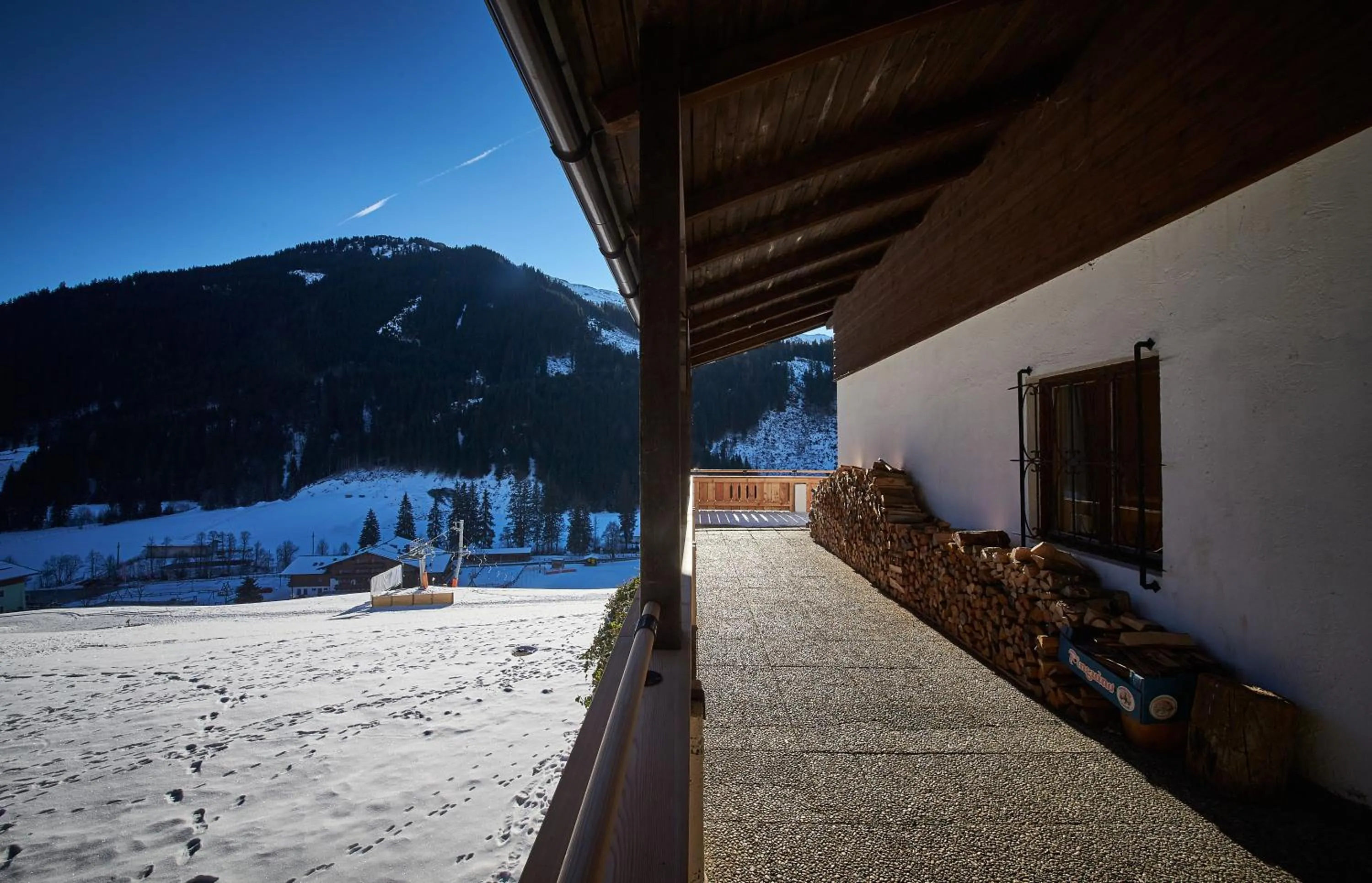 Property building in Ferienhaus Oberlengau
