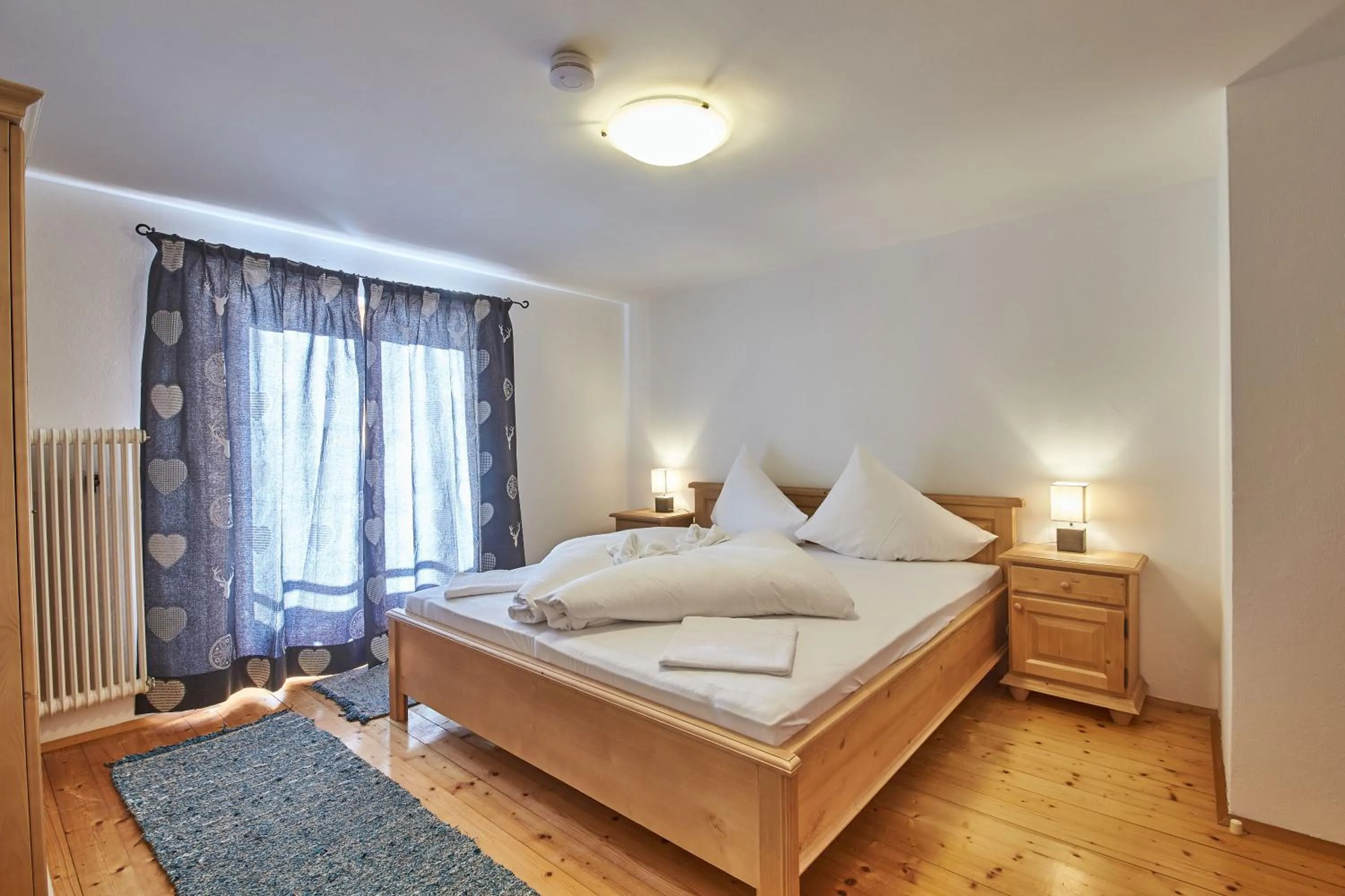 Bed in Ferienhaus Oberlengau
