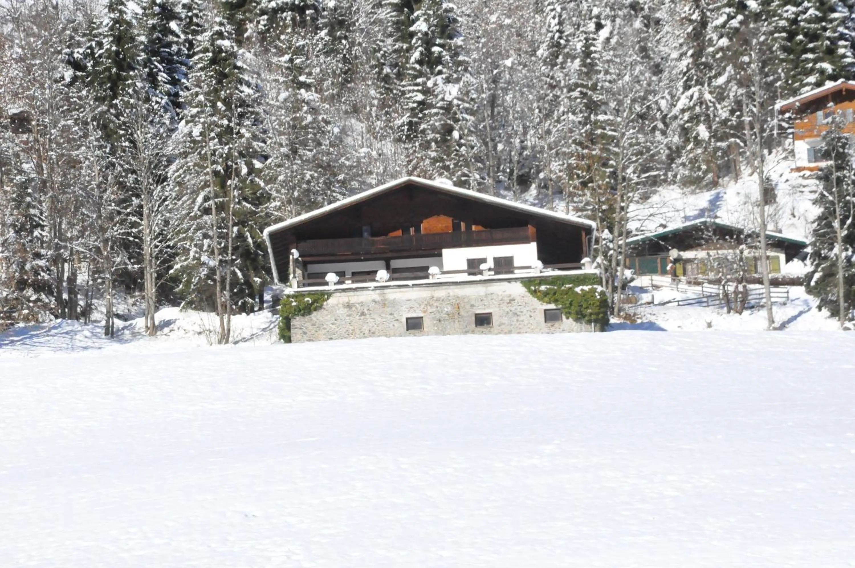 Natural landscape in Ferienhaus Oberlengau