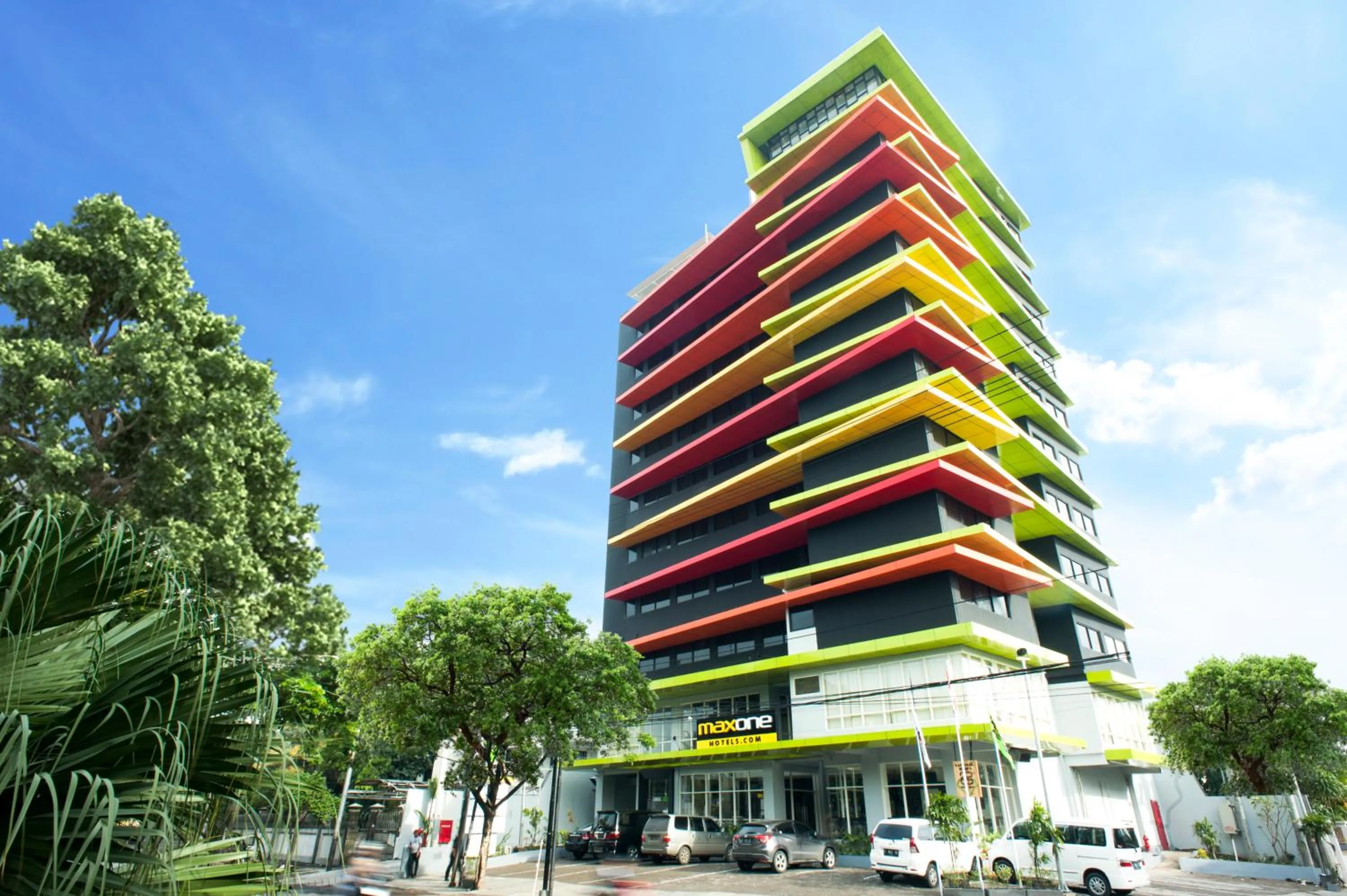 Property building in MaxOneHotels at Dharmahusada Surabaya