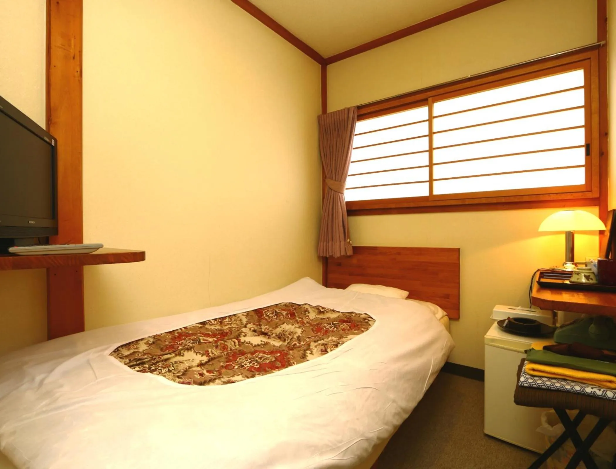 Photo of the whole room, Bed in Miyamaso