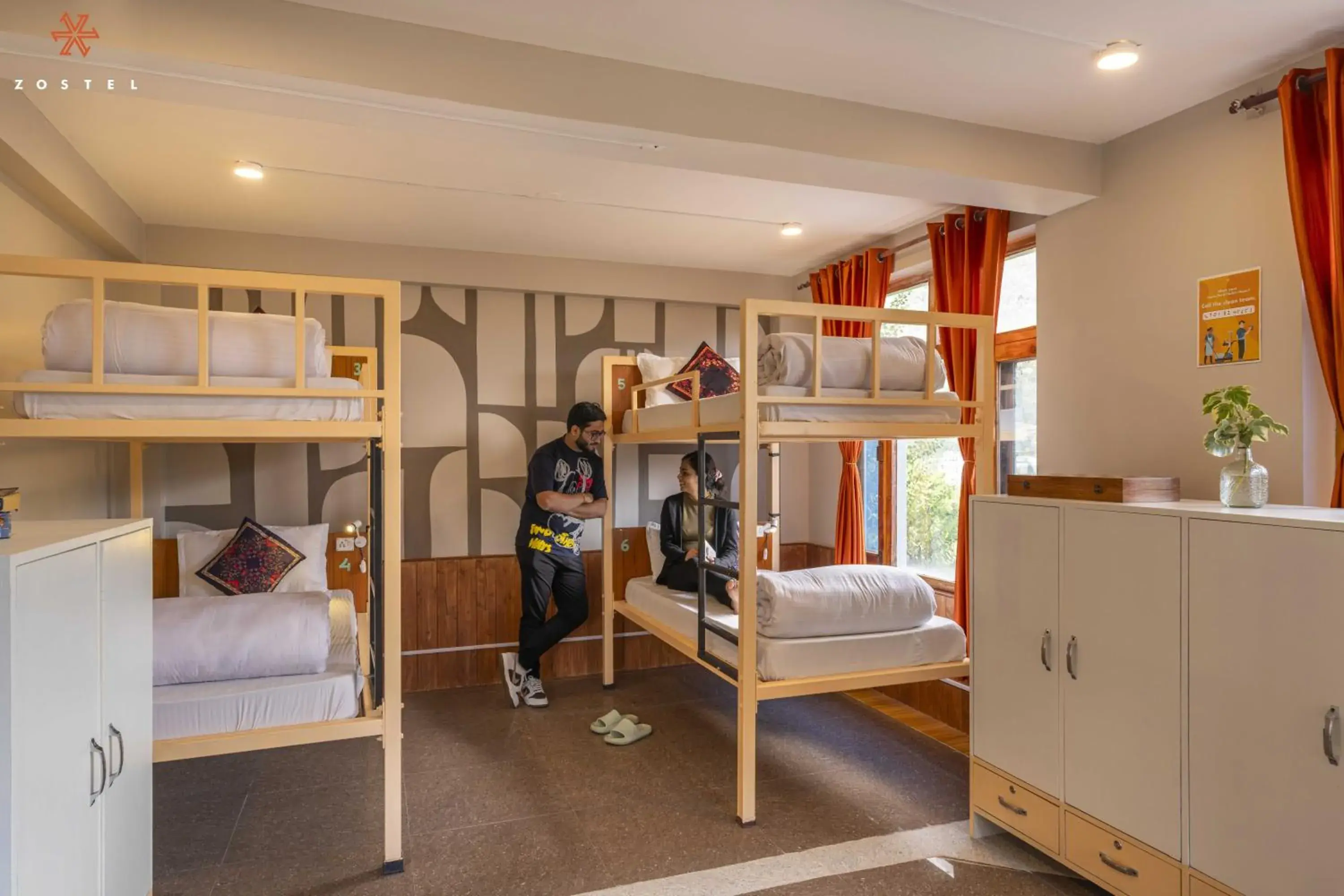 Photo of the whole room, Bed in Zostel Old Manali Photo of the whole room, Bed in Zostel Old Manali