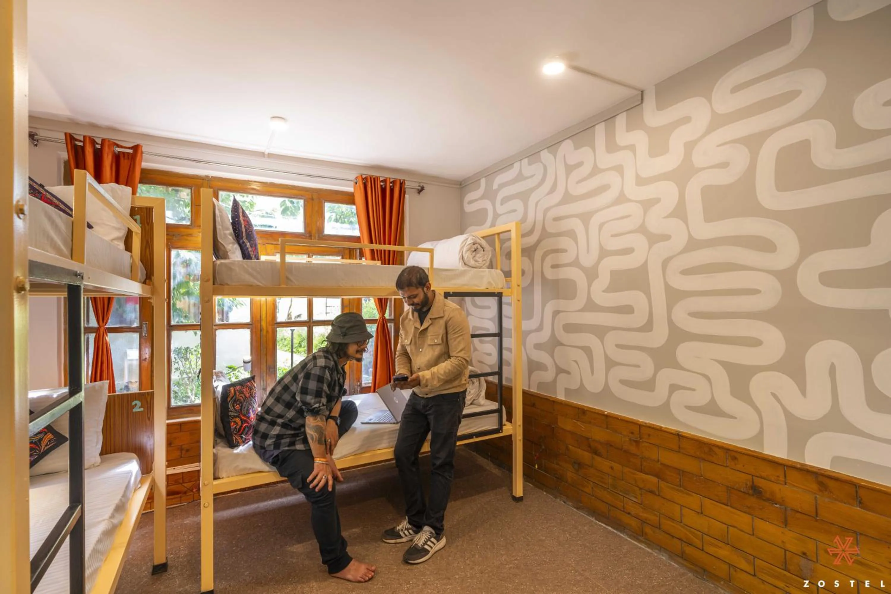 People in Zostel Old Manali