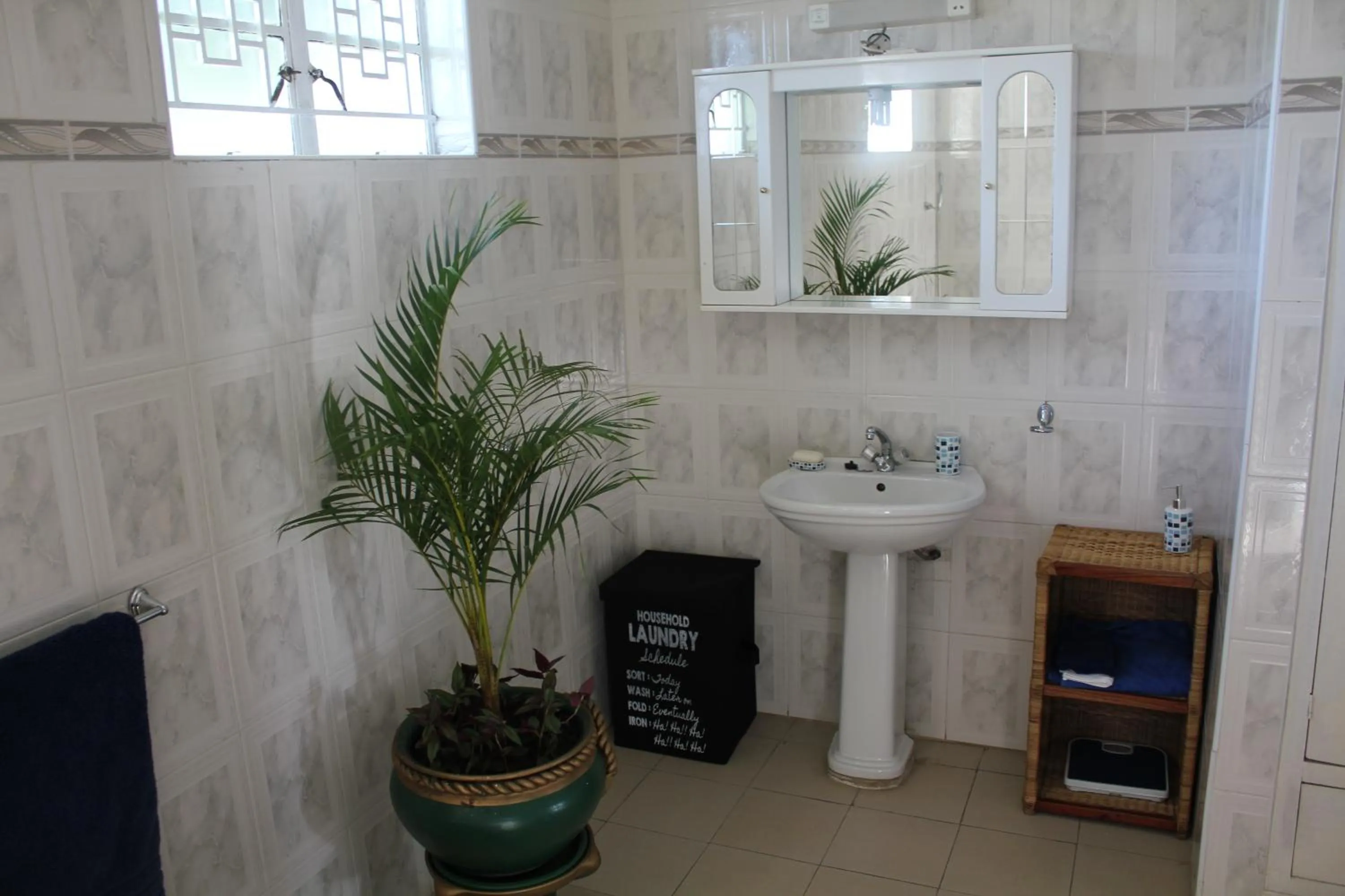 Bathroom in Blue Lagoon Lodge Blantyre