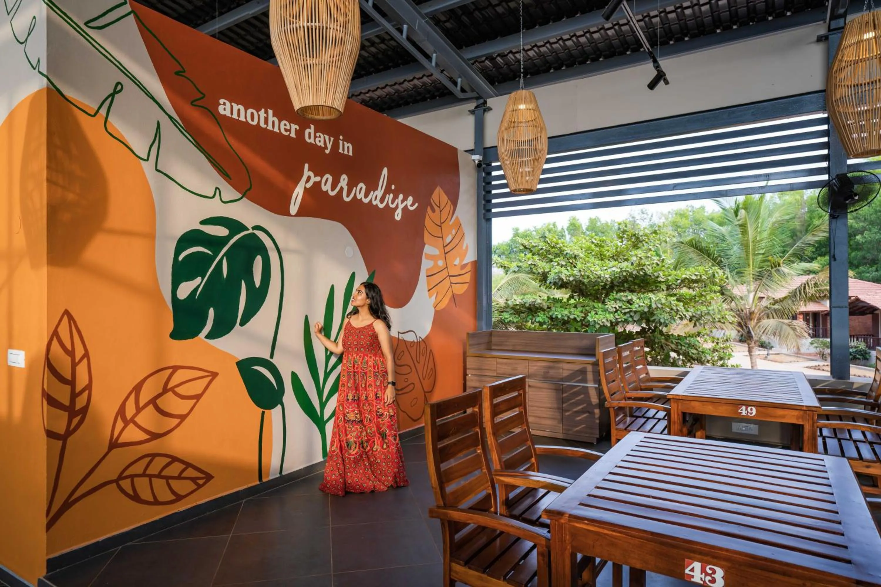 Restaurant/places to eat in Zostel Gokarna