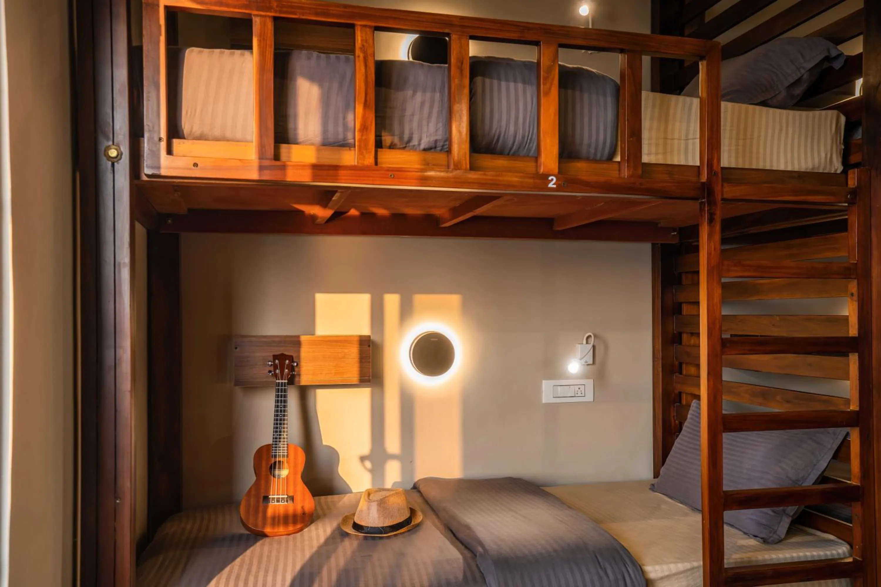 bunk bed, Bed in Zostel Gokarna