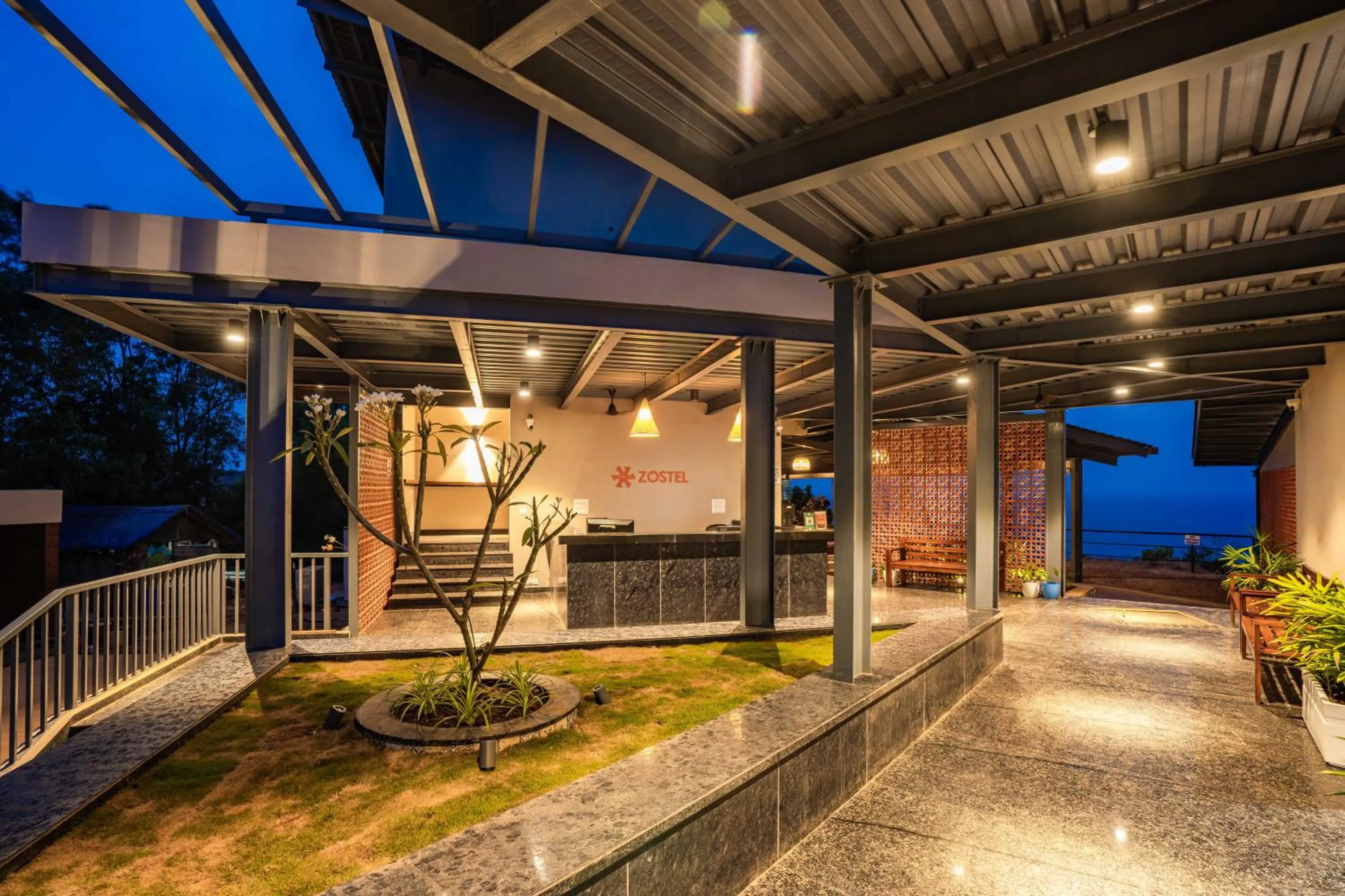 Property building in Zostel Gokarna