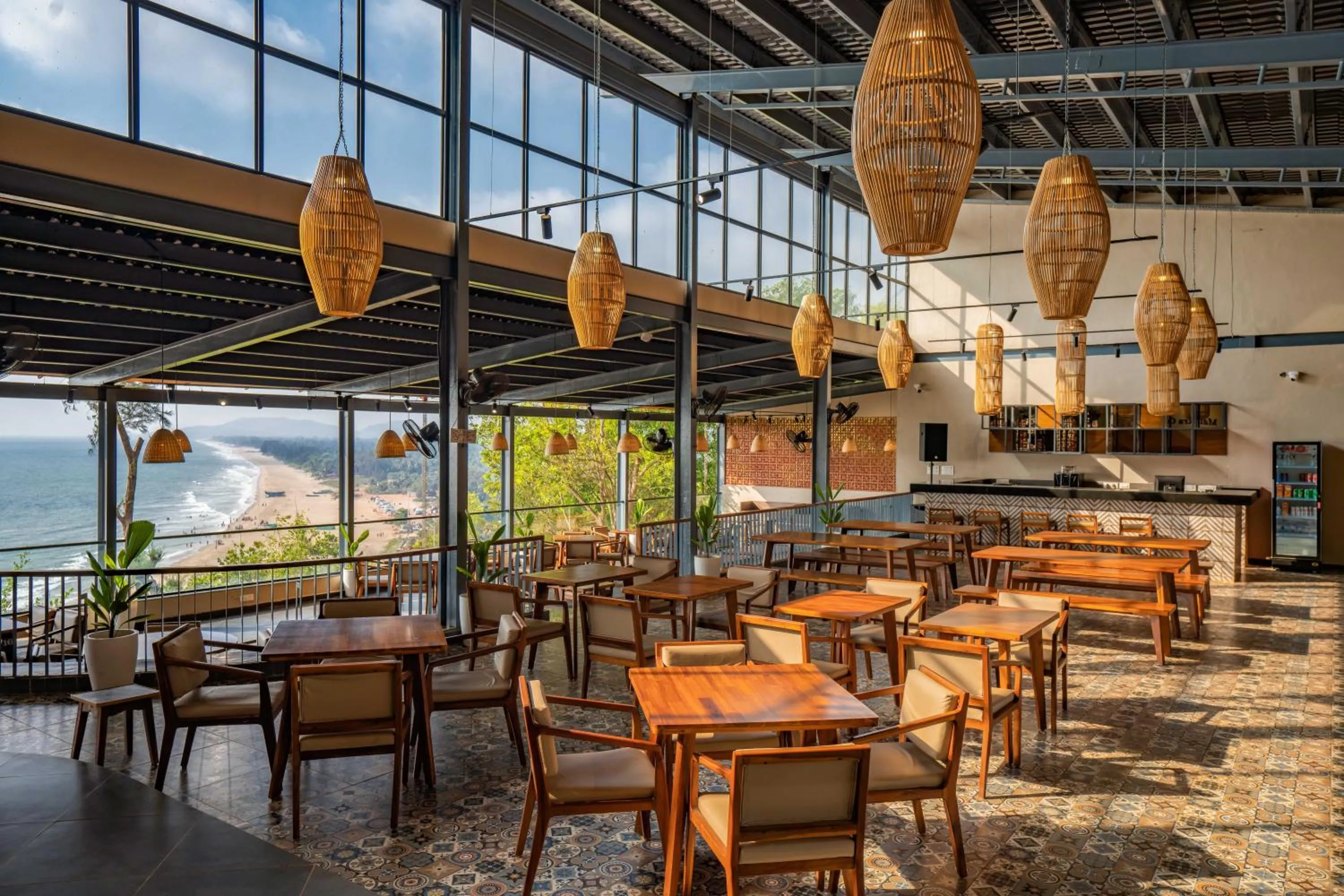 Restaurant/places to eat in Zostel Gokarna